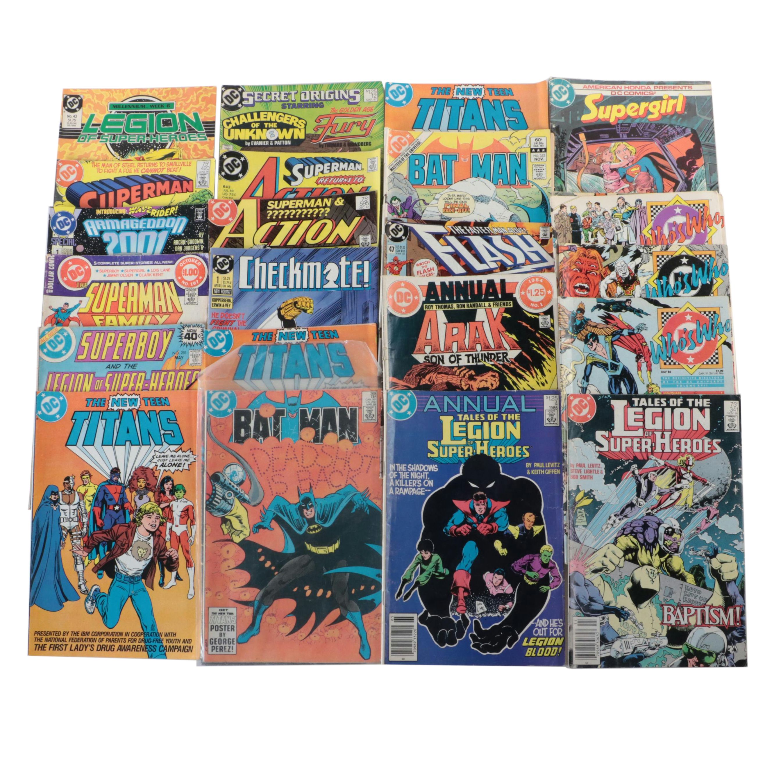 "The New Teen Titans," "Superman," "Checkmate!" and More Comics