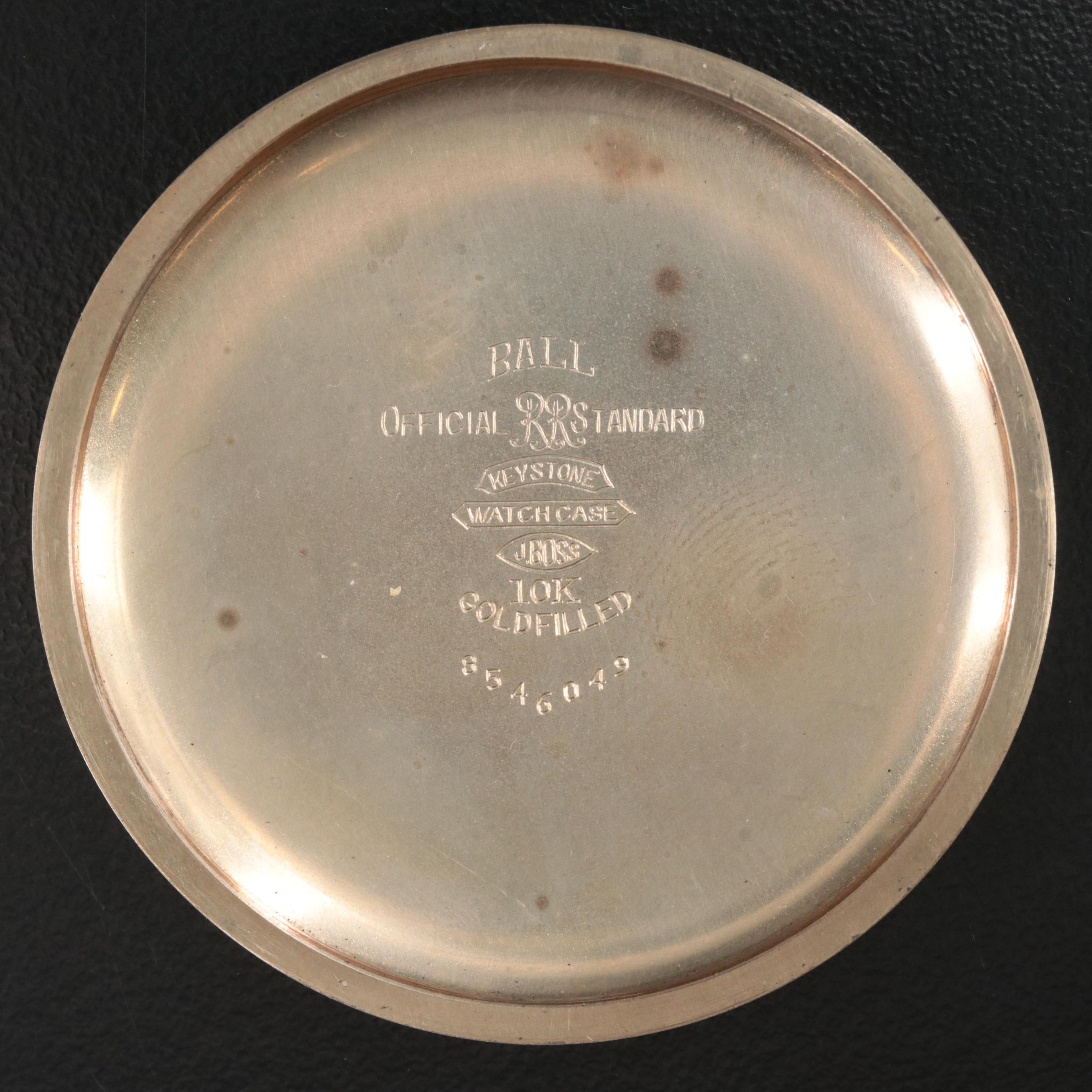 Ball Official Standard Railroad Grade Pocket Watch