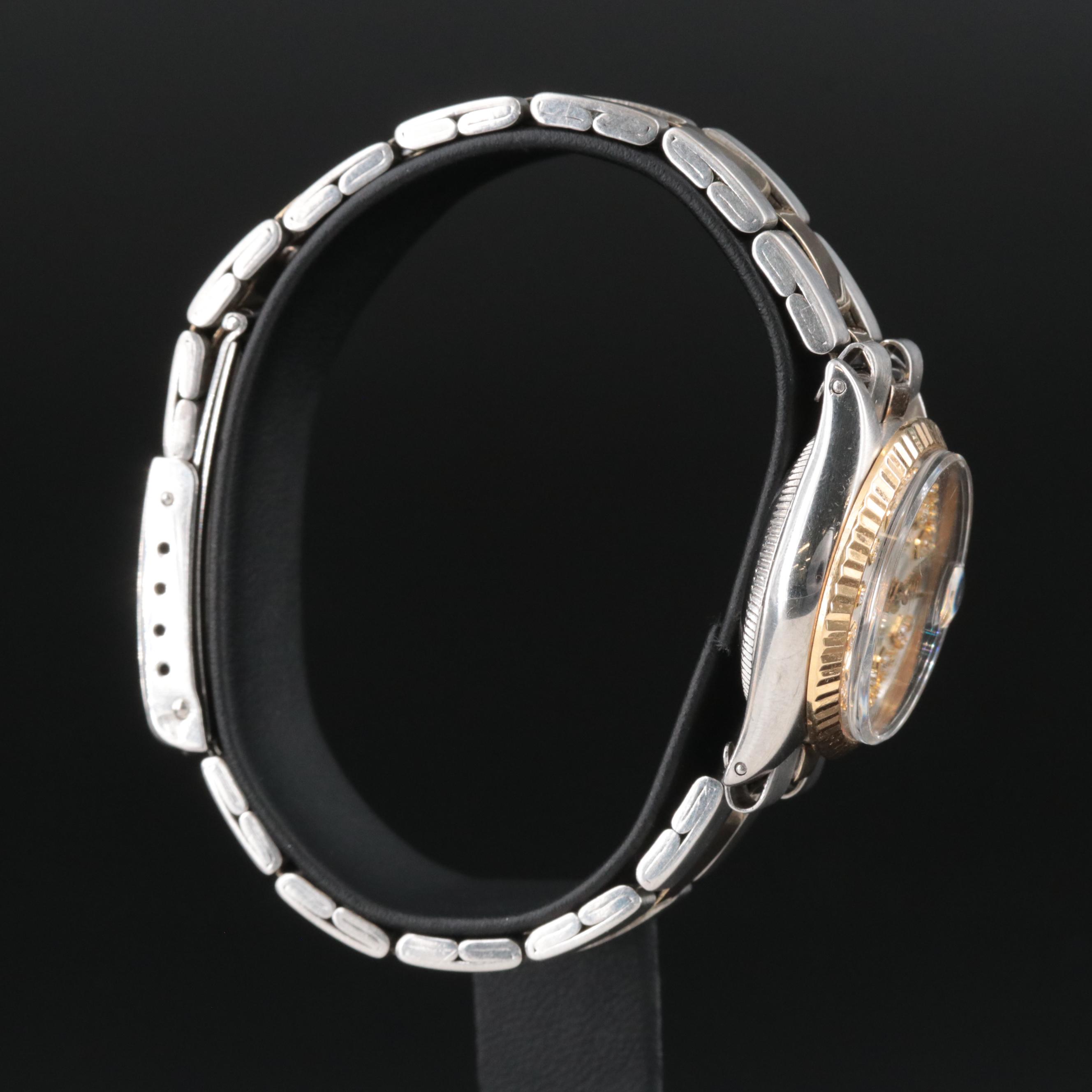 1966 Rolex Lady-Date Custom Diamond Dial 26MM Automatic Watch