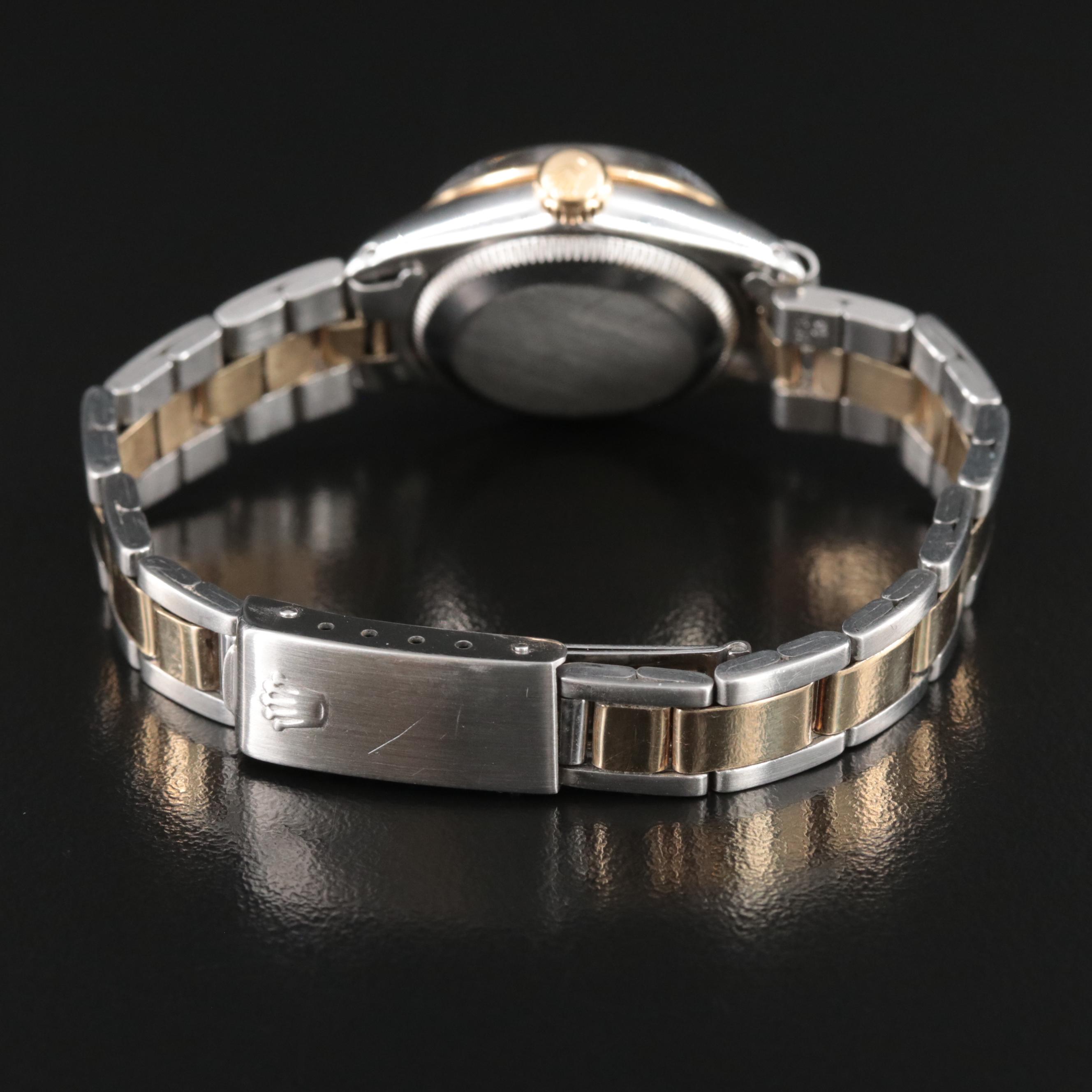 1966 Rolex Lady-Date Custom Diamond Dial 26MM Automatic Watch