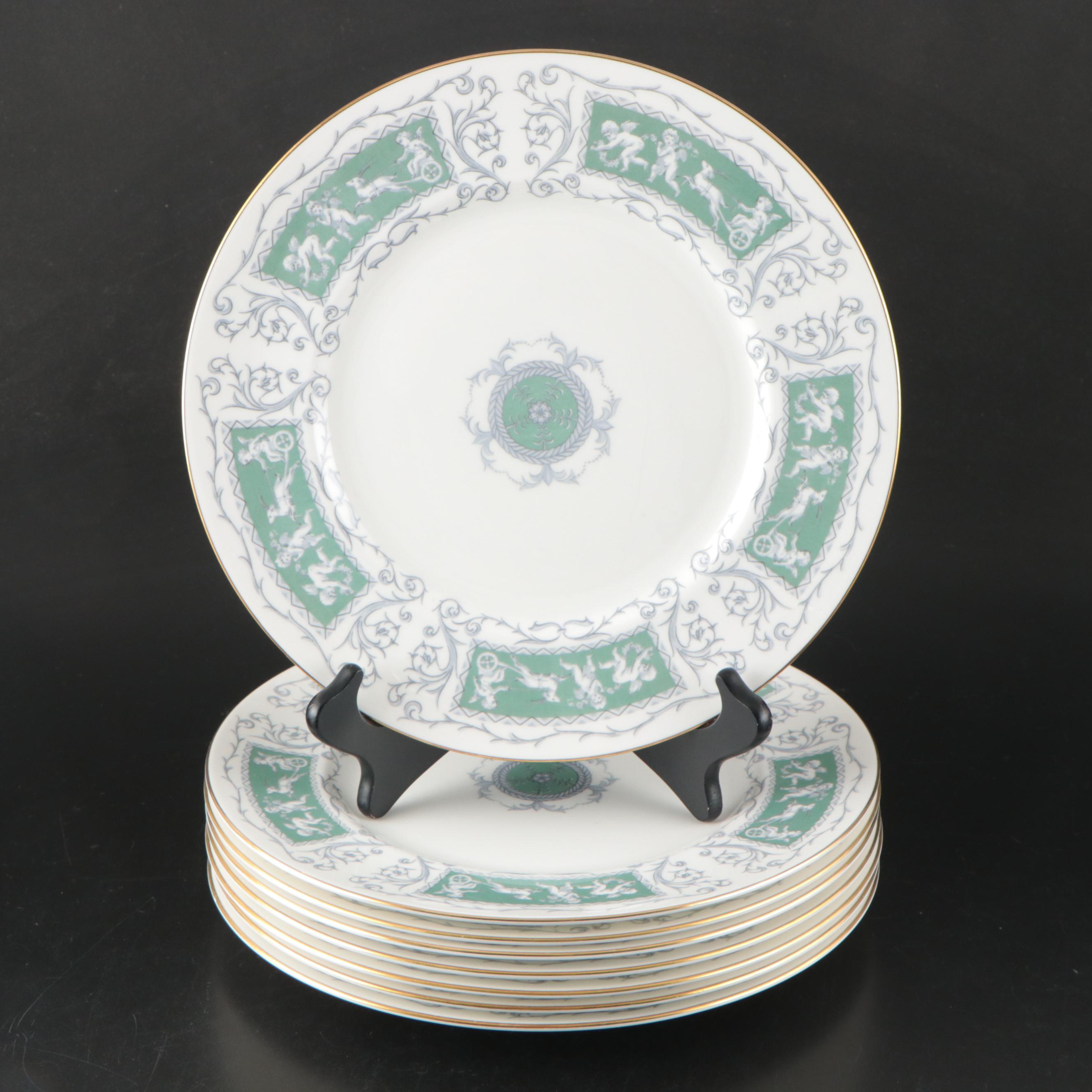 Coalport "Revelry Green" Bone China Dinnerware, 1970–1978