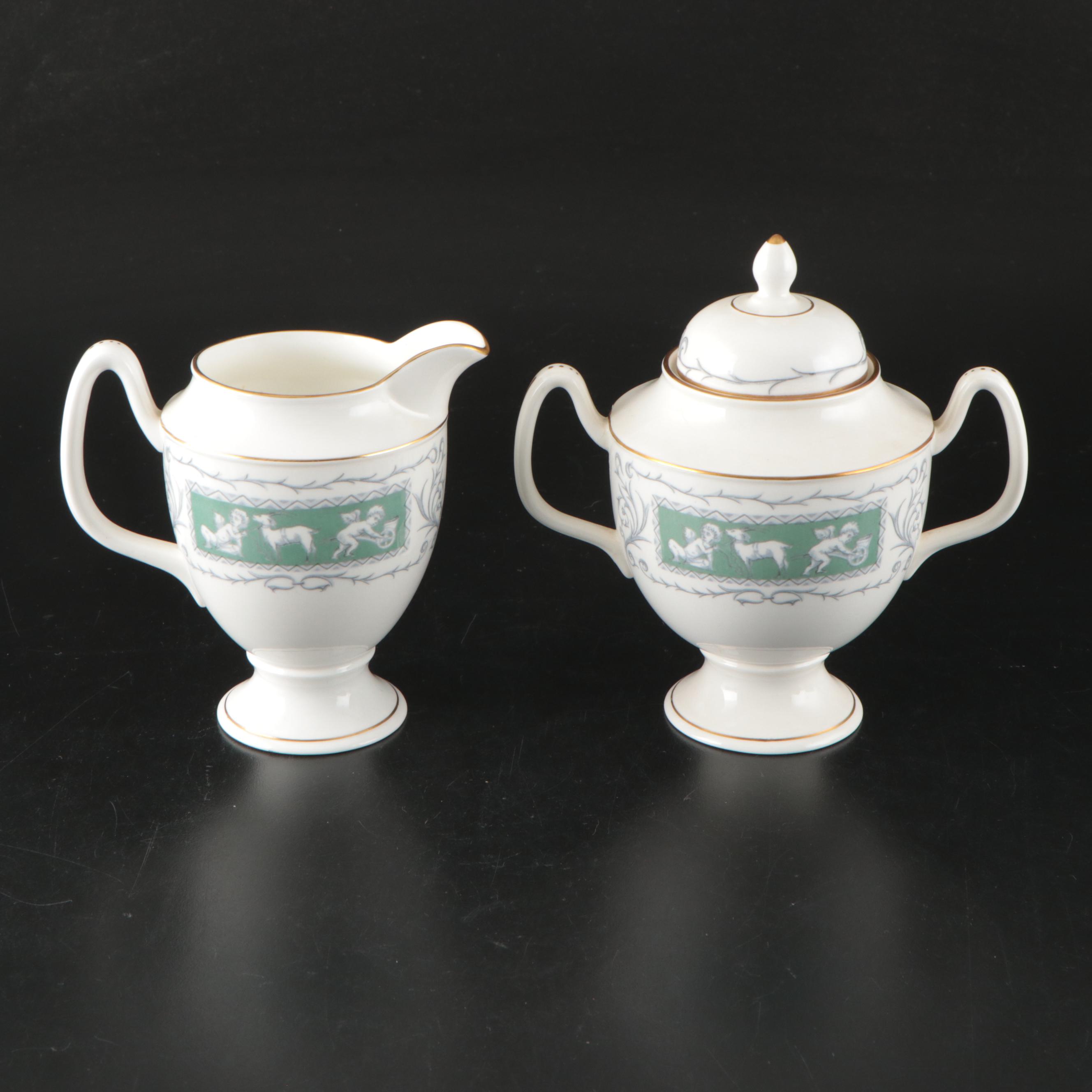 Coalport "Revelry Green" Bone China Dinnerware, 1970–1978