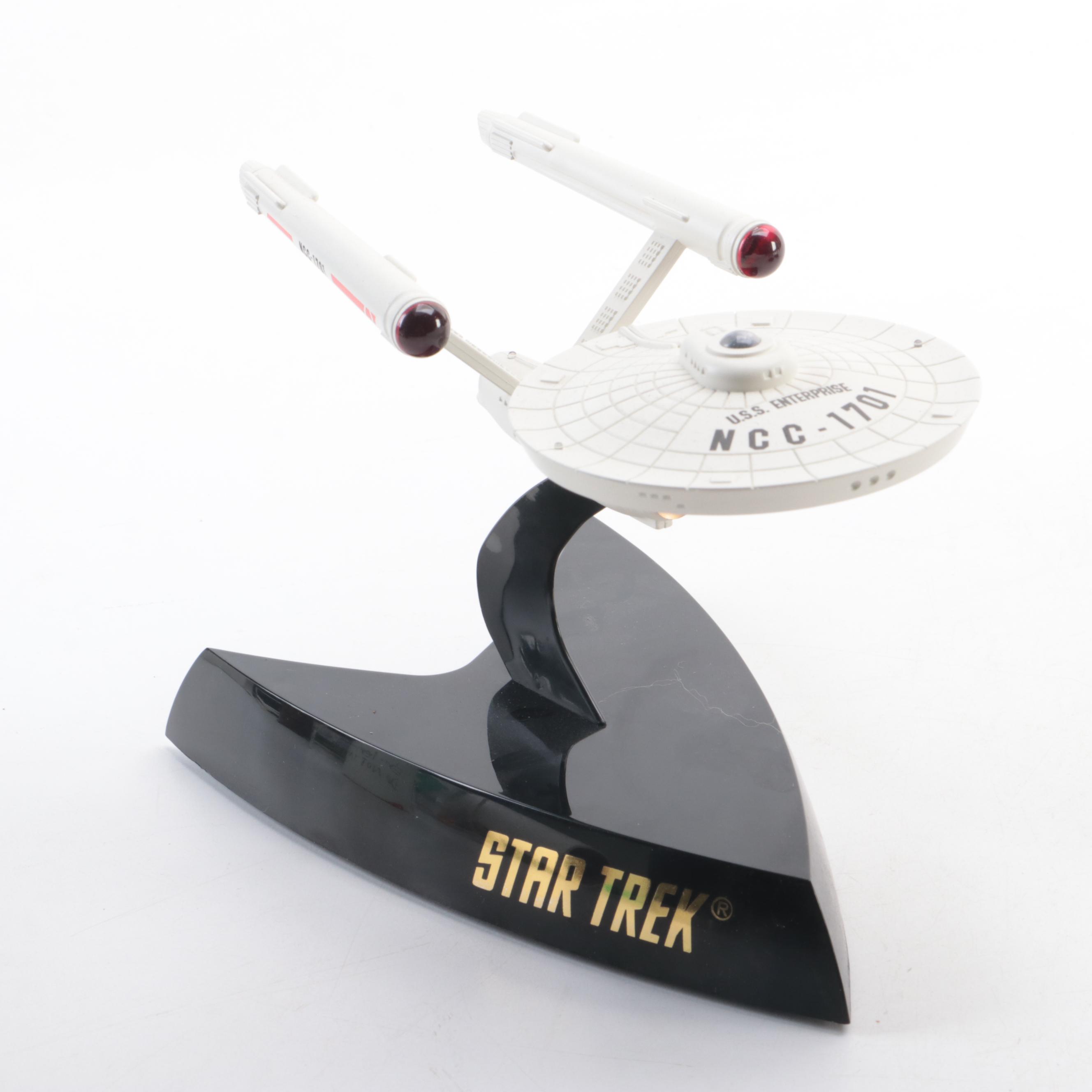 Star Trek Mini U.S.S. Enterprise, Space Station, Galileo & WWII German U-Boat