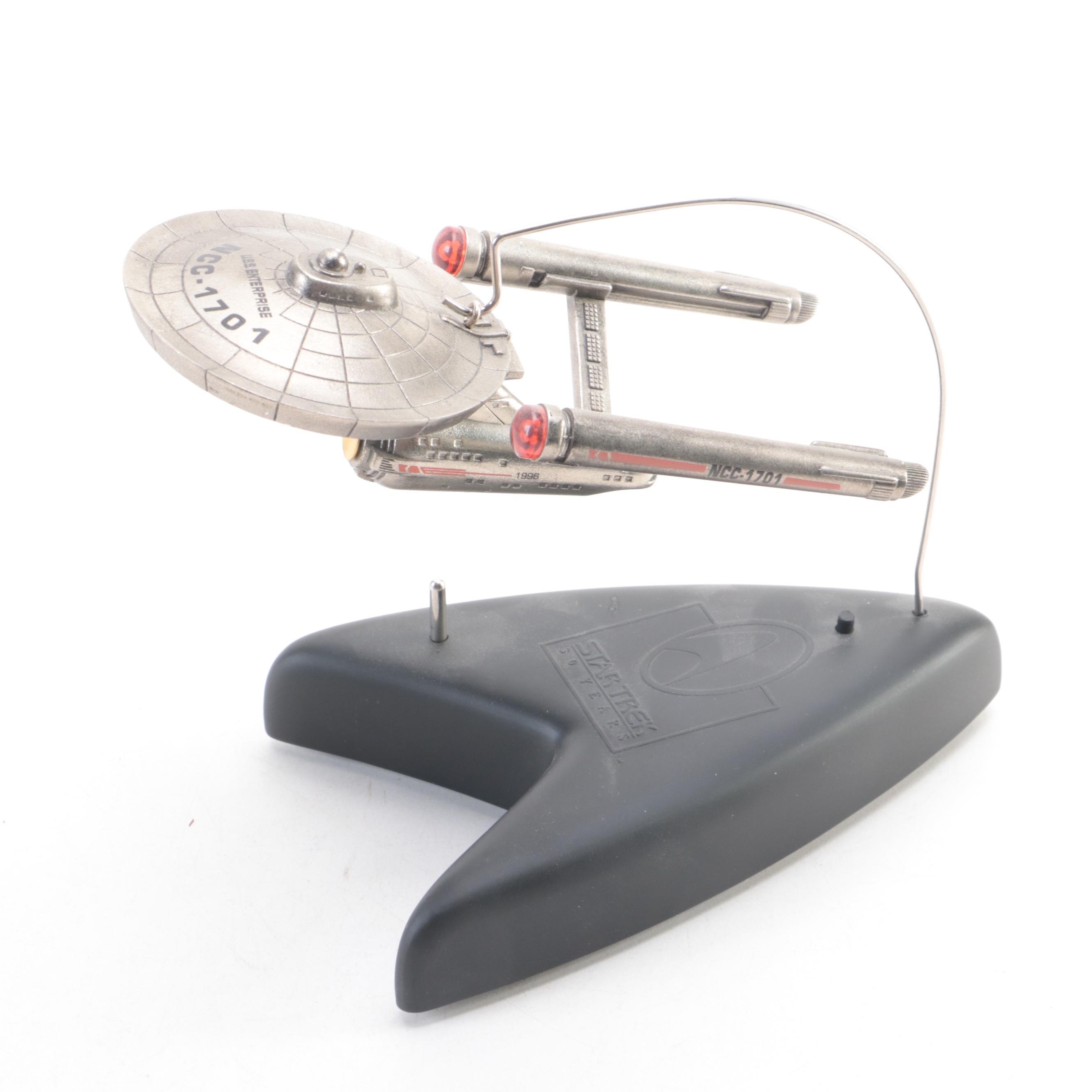 Star Trek Mini U.S.S. Enterprise, Space Station, Galileo & WWII German U-Boat
