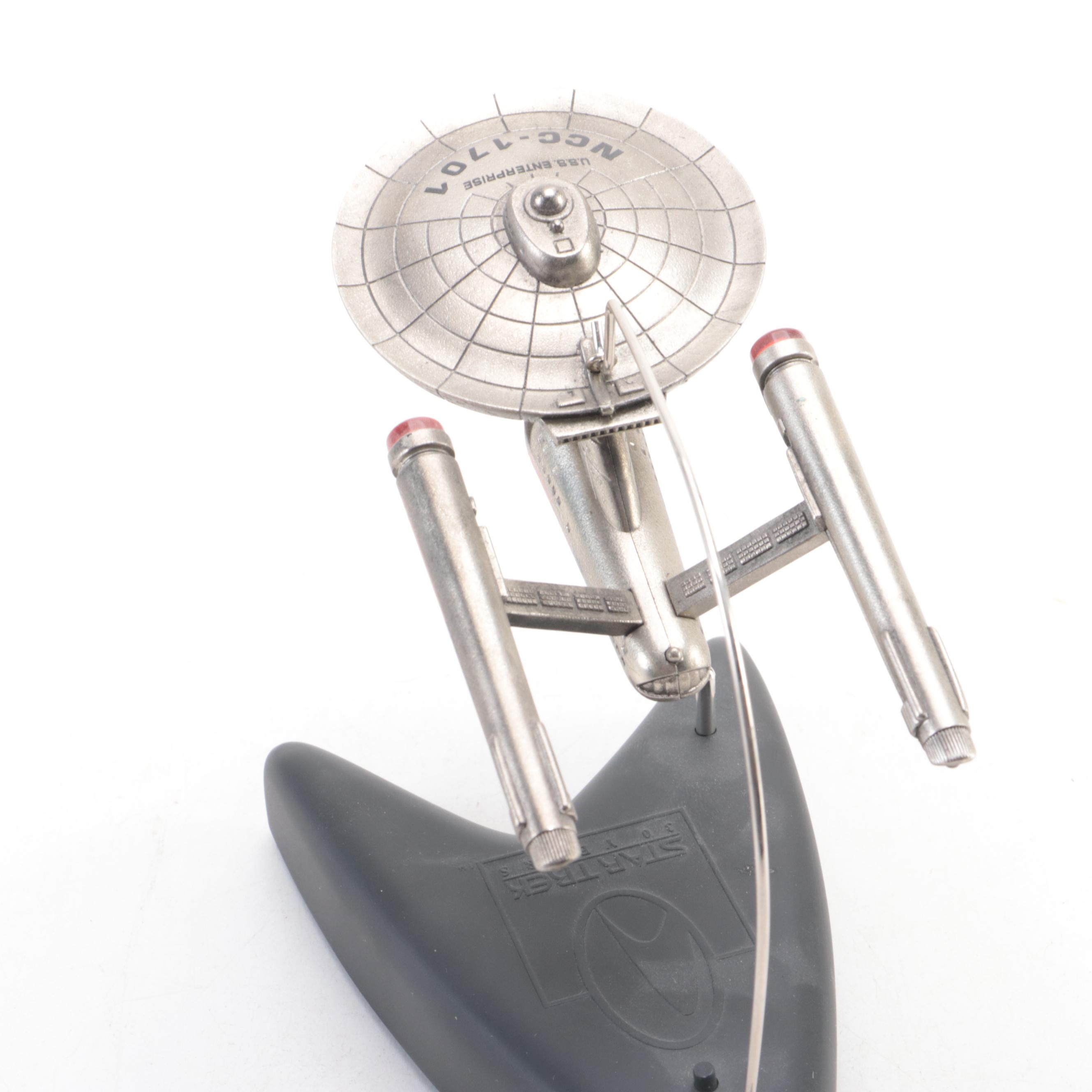 Star Trek Mini U.S.S. Enterprise, Space Station, Galileo & WWII German U-Boat