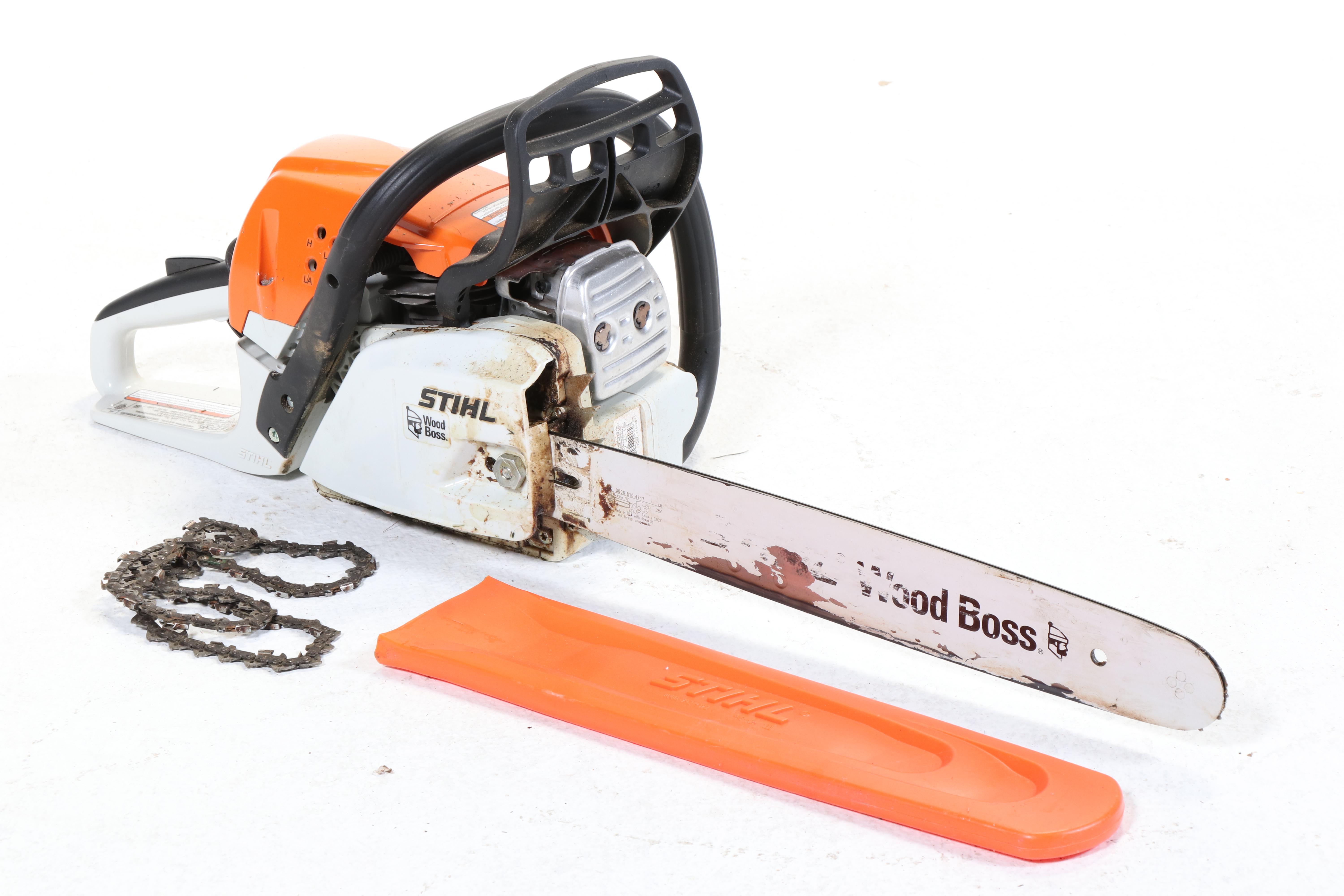 STIHL Gas Chainsaw, STIHL Pole Saw and Bolens MTD String Trimmer