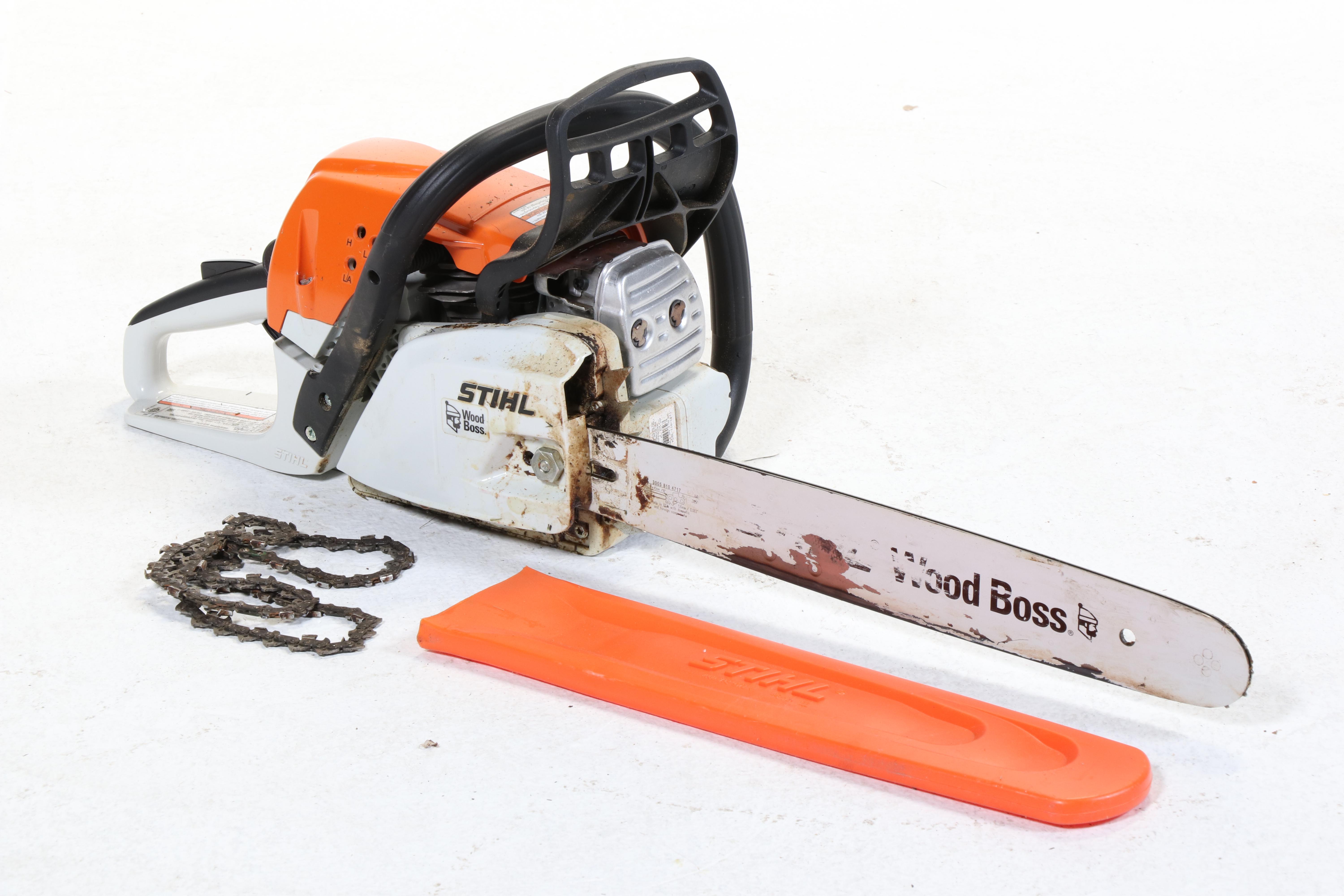 STIHL Gas Chainsaw, STIHL Pole Saw and Bolens MTD String Trimmer