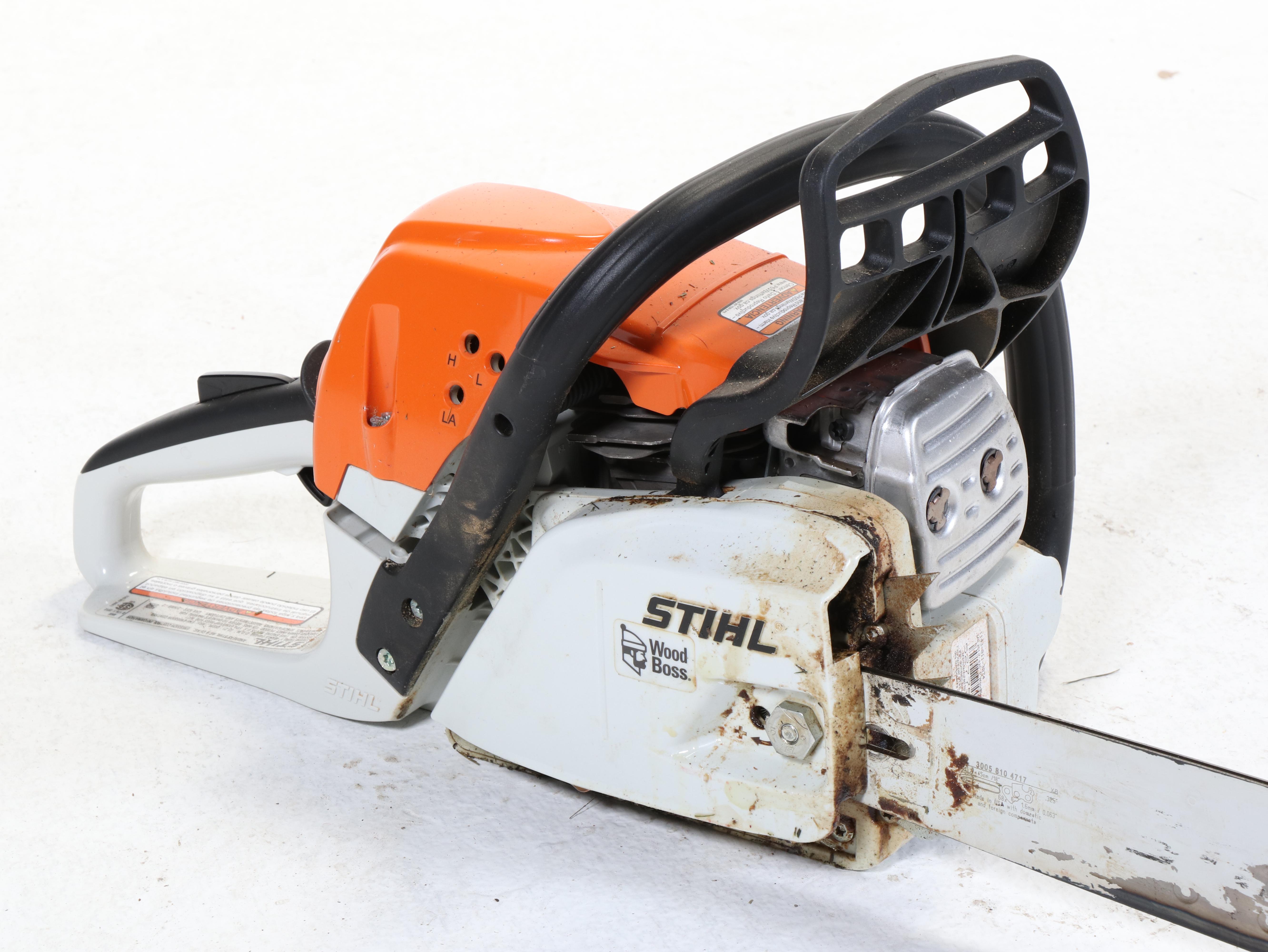 STIHL Gas Chainsaw, STIHL Pole Saw and Bolens MTD String Trimmer