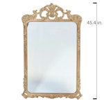 Louis XV Style Giltwood Wall Mirror, Late 19th Century