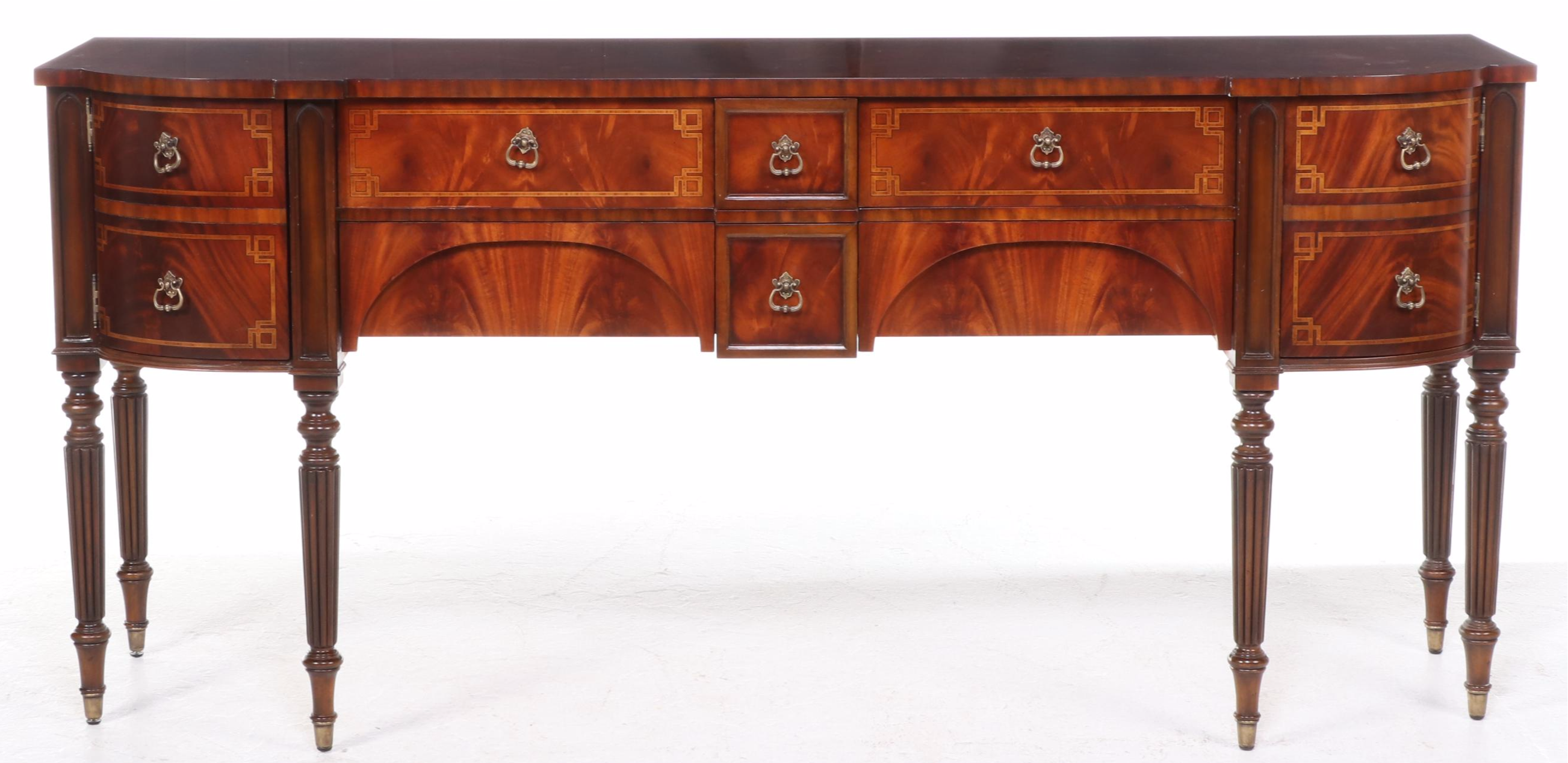 Maitland-Smith Hepplewhite Style Mahogany Buffet