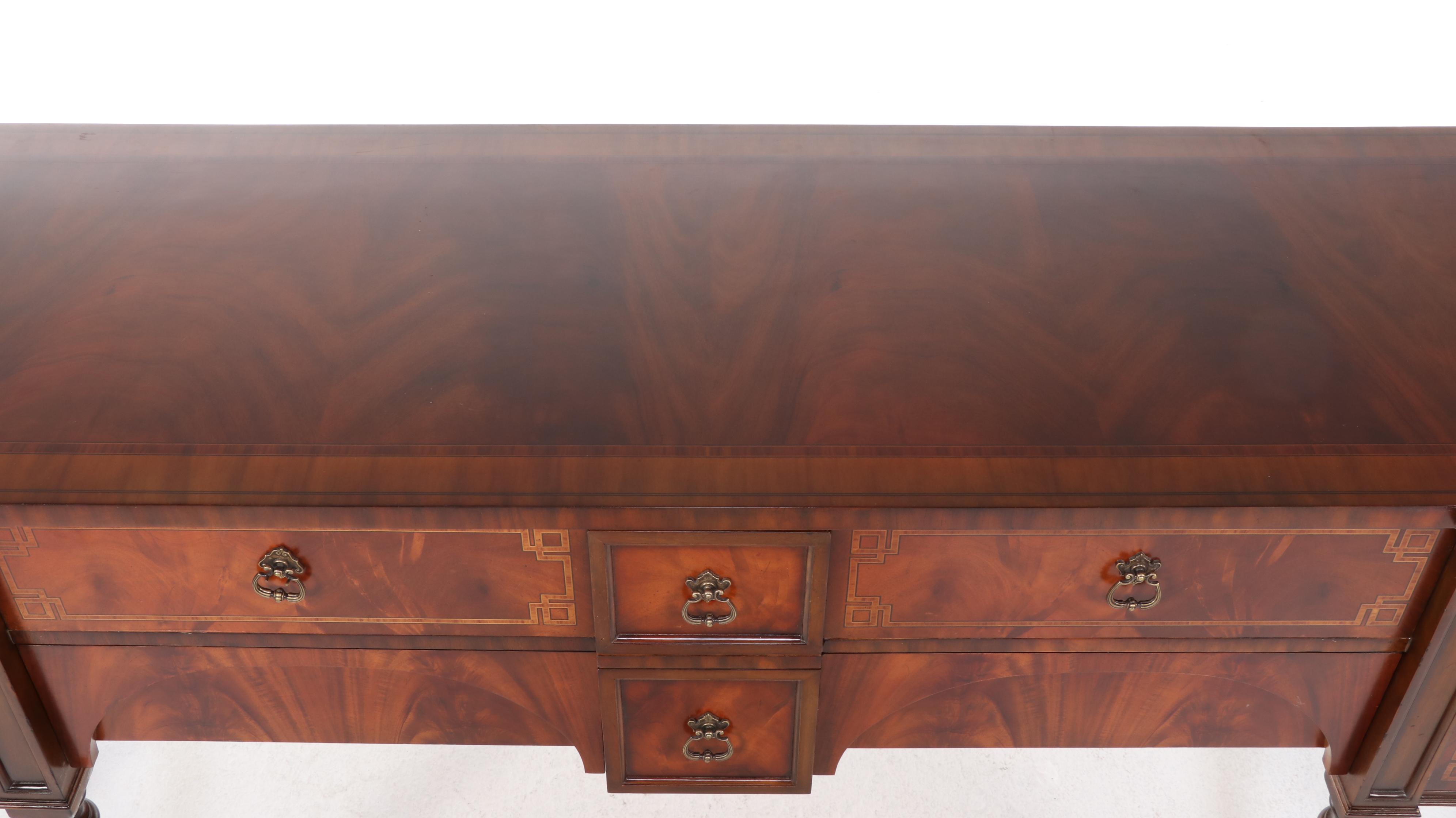 Maitland-Smith Hepplewhite Style Mahogany Buffet