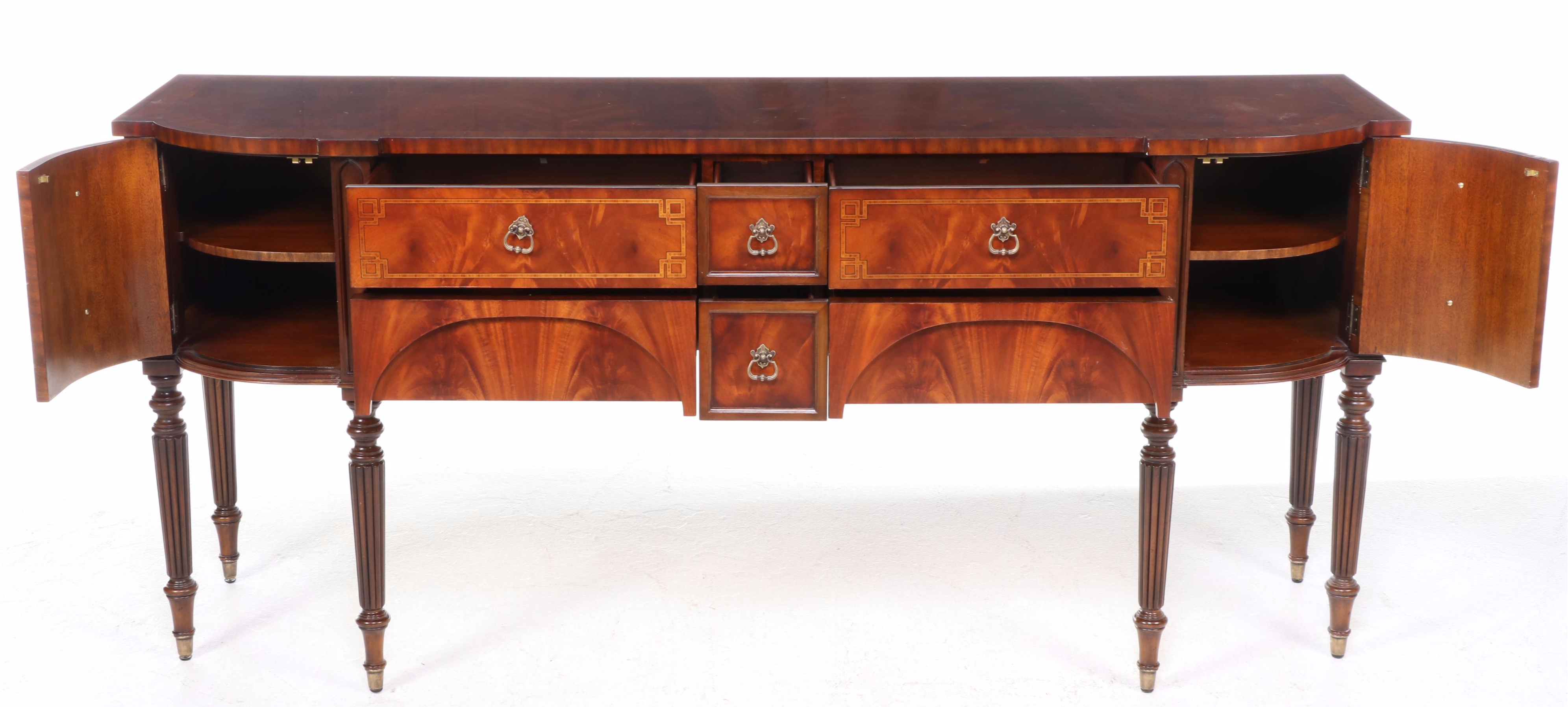Maitland-Smith Hepplewhite Style Mahogany Buffet
