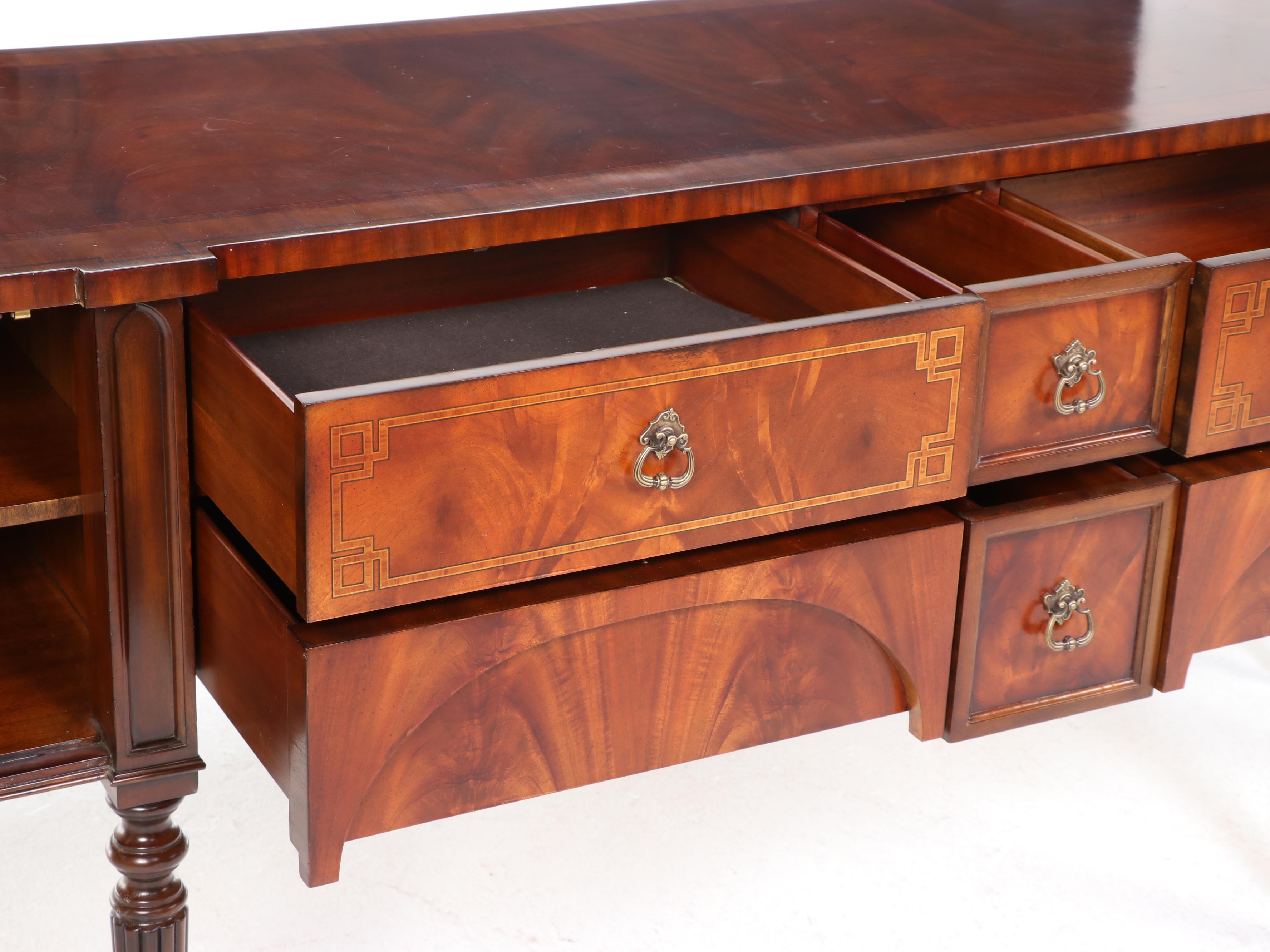 Maitland-Smith Hepplewhite Style Mahogany Buffet