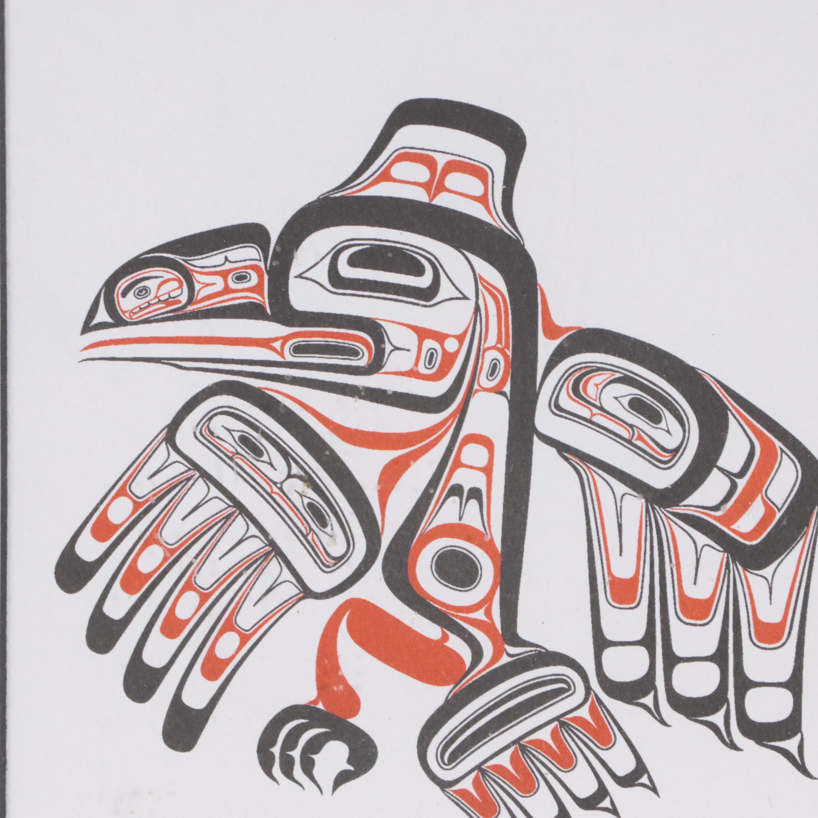 Digital Prints After Bill Reid Including "Haida Killer Whale"