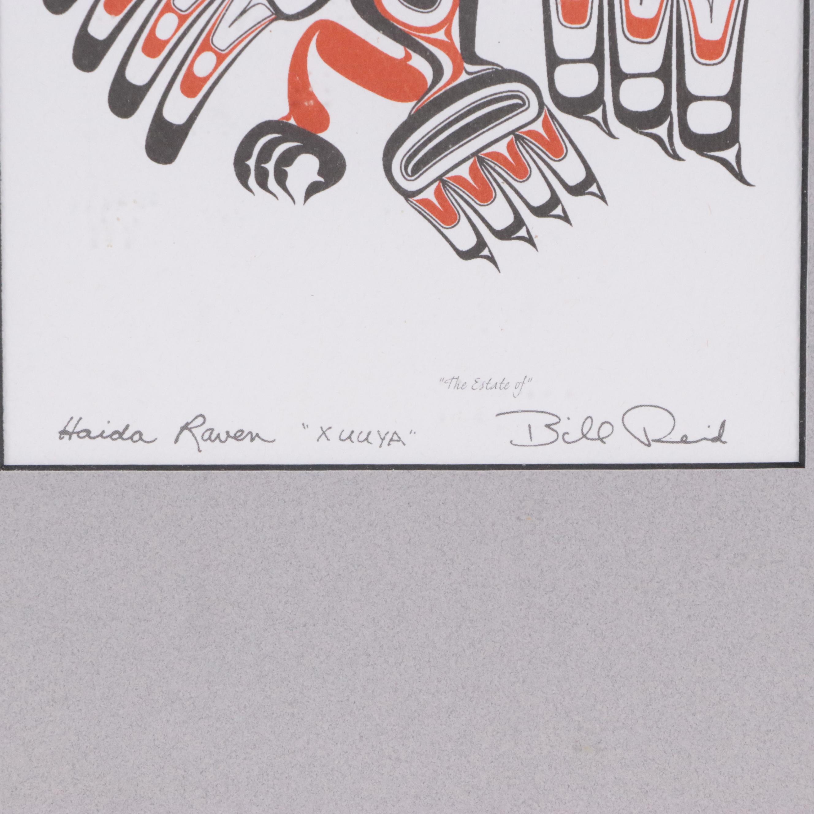 Digital Prints After Bill Reid Including "Haida Killer Whale"
