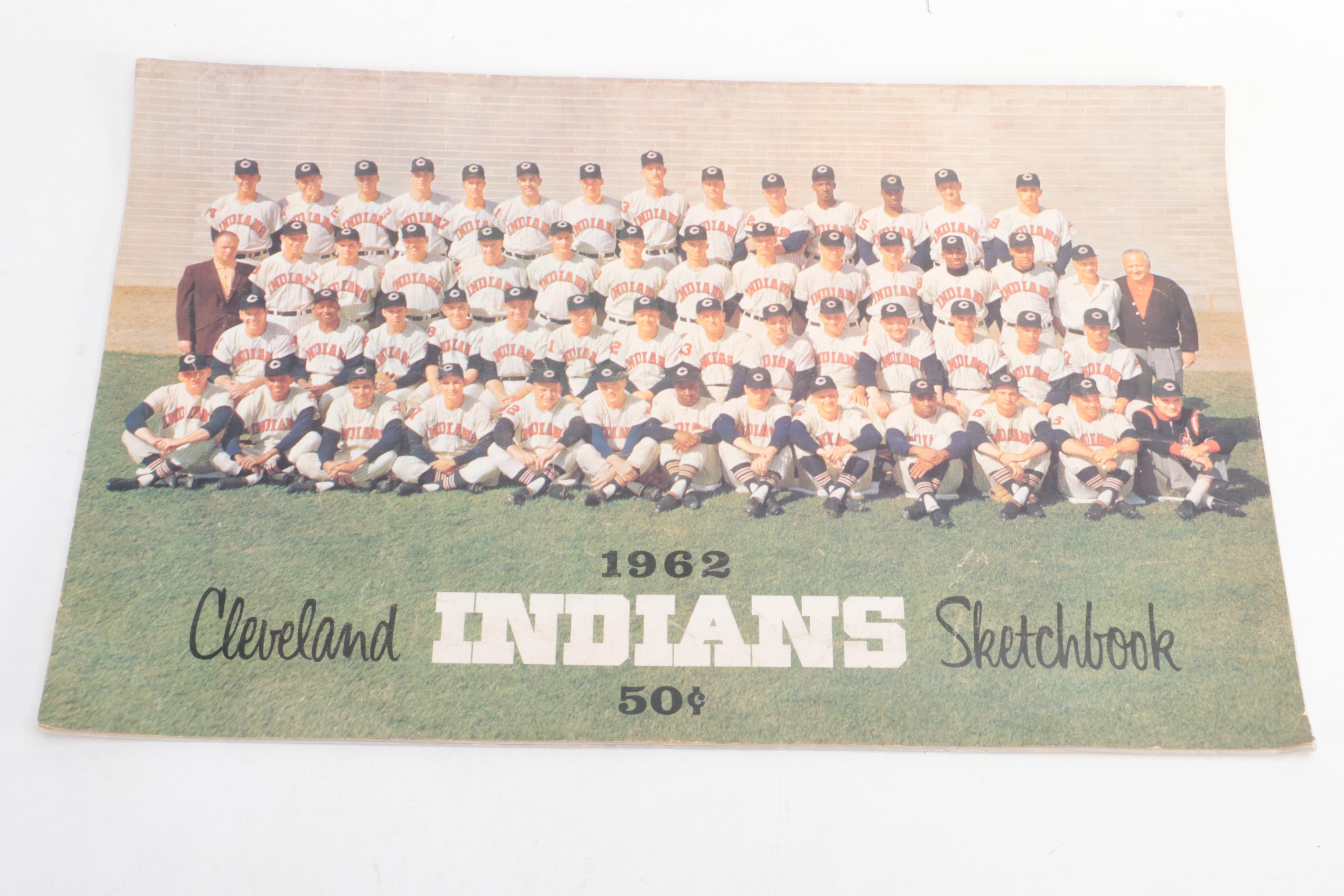 1961 Cincinnati Reds Yearbook with Topps Baseball Cards and More, 1960s–2000s