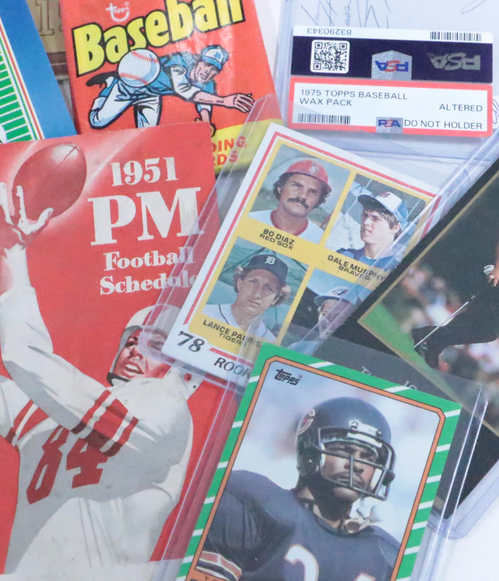 1961 Cincinnati Reds Yearbook with Topps Baseball Cards and More, 1960s–2000s