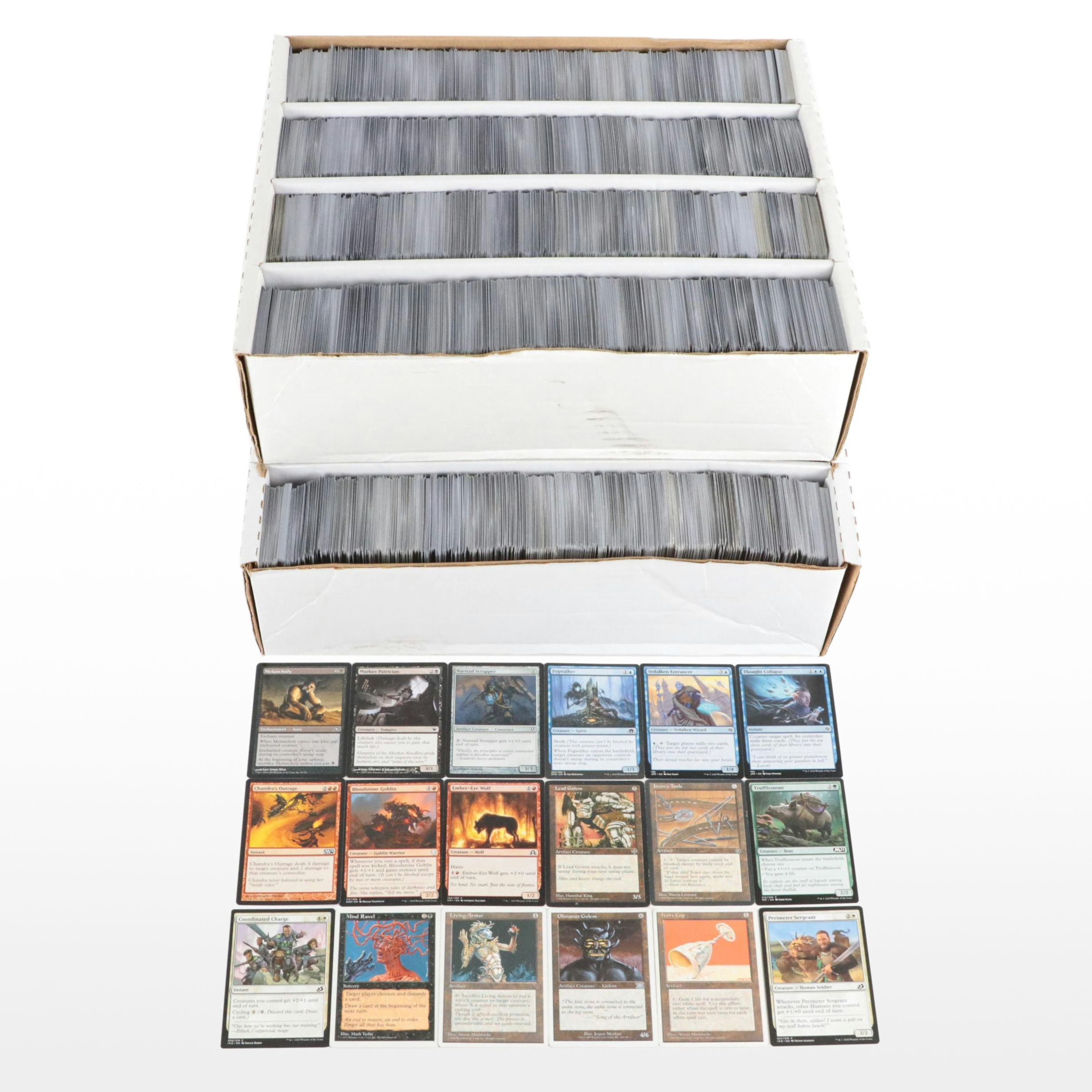 Magic: The Gathering Trading Cards with Storage Boxes, 1990s–2020s