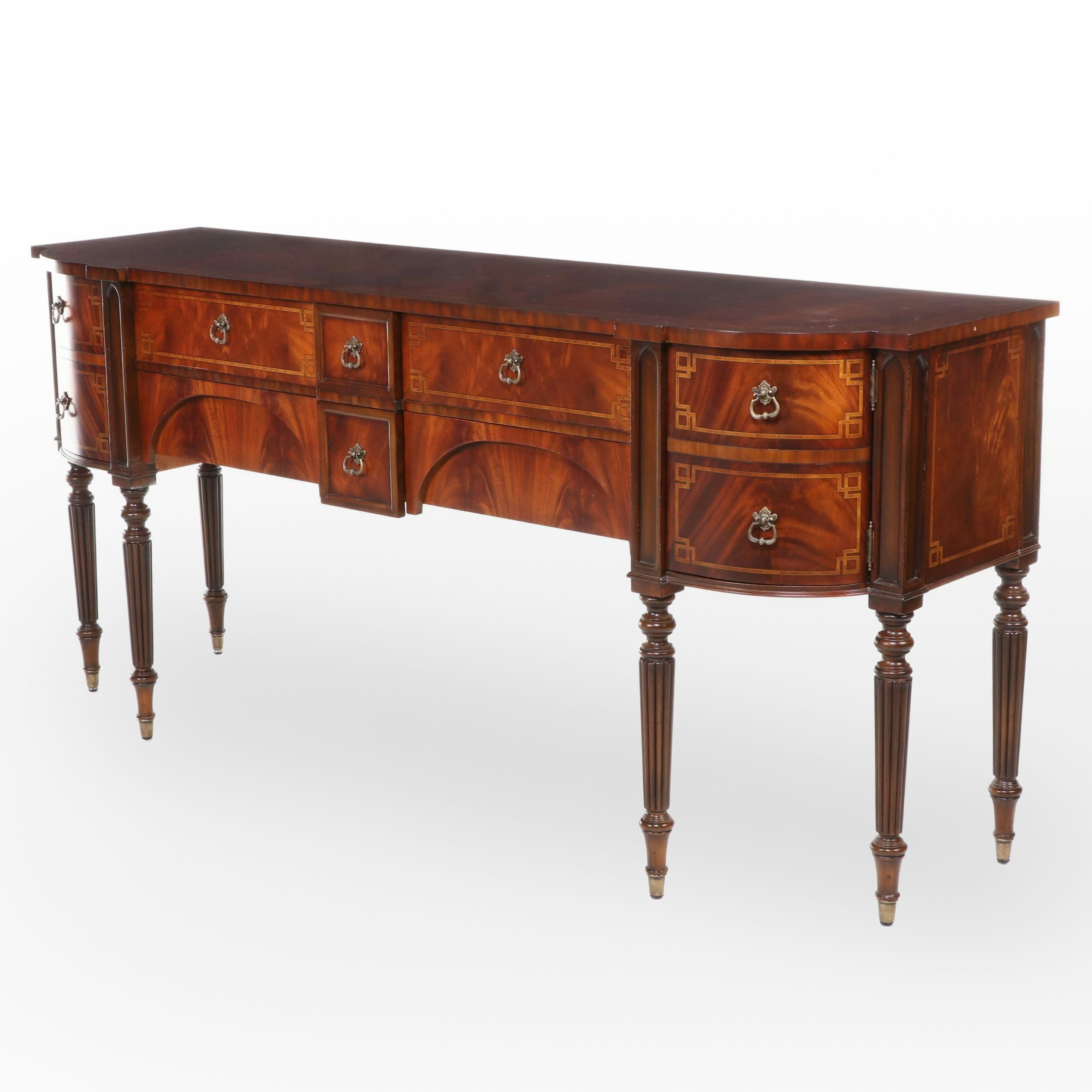 Maitland-Smith Hepplewhite Style Mahogany Buffet