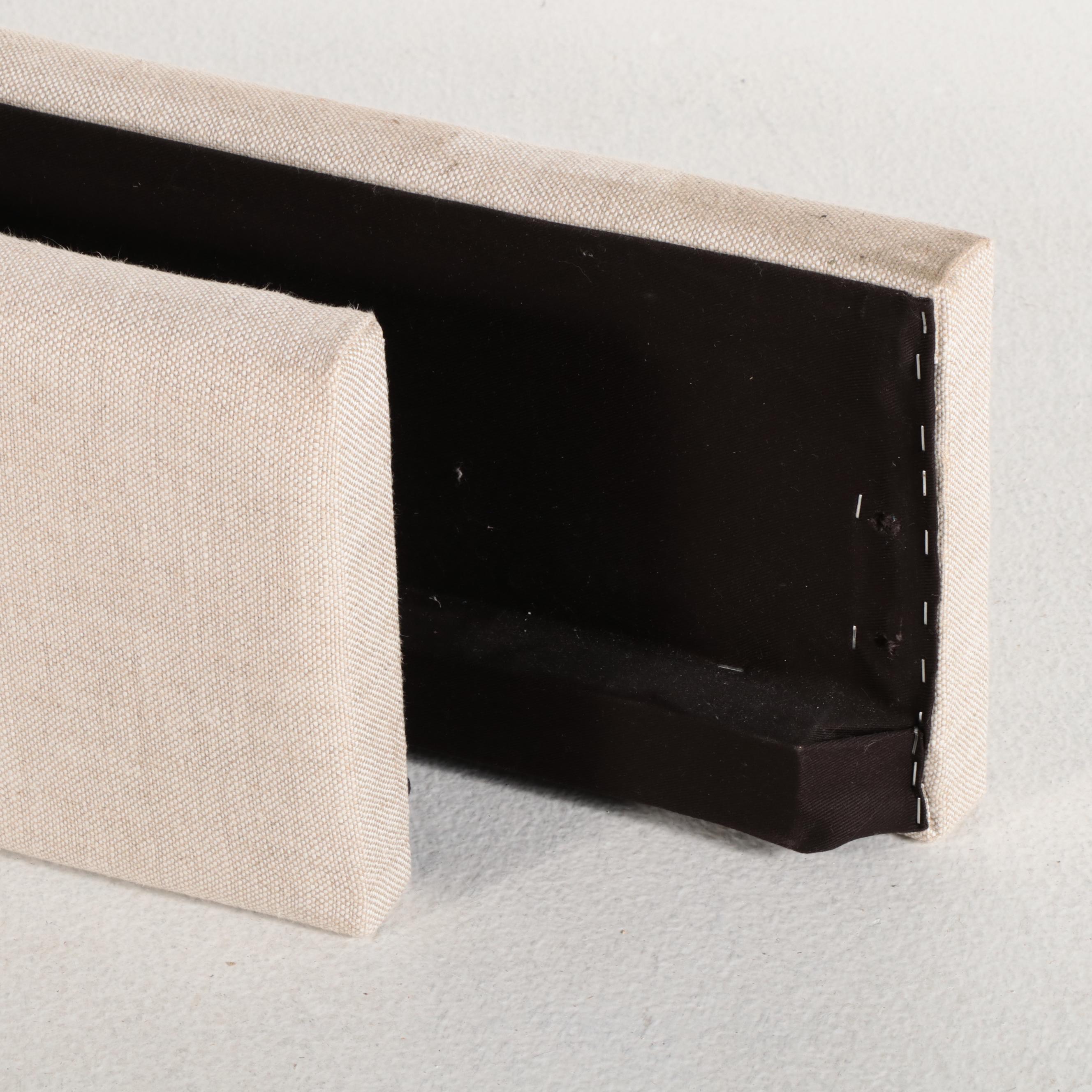 Restoration Hardware Queen Tufted Upholstered Bed Frame