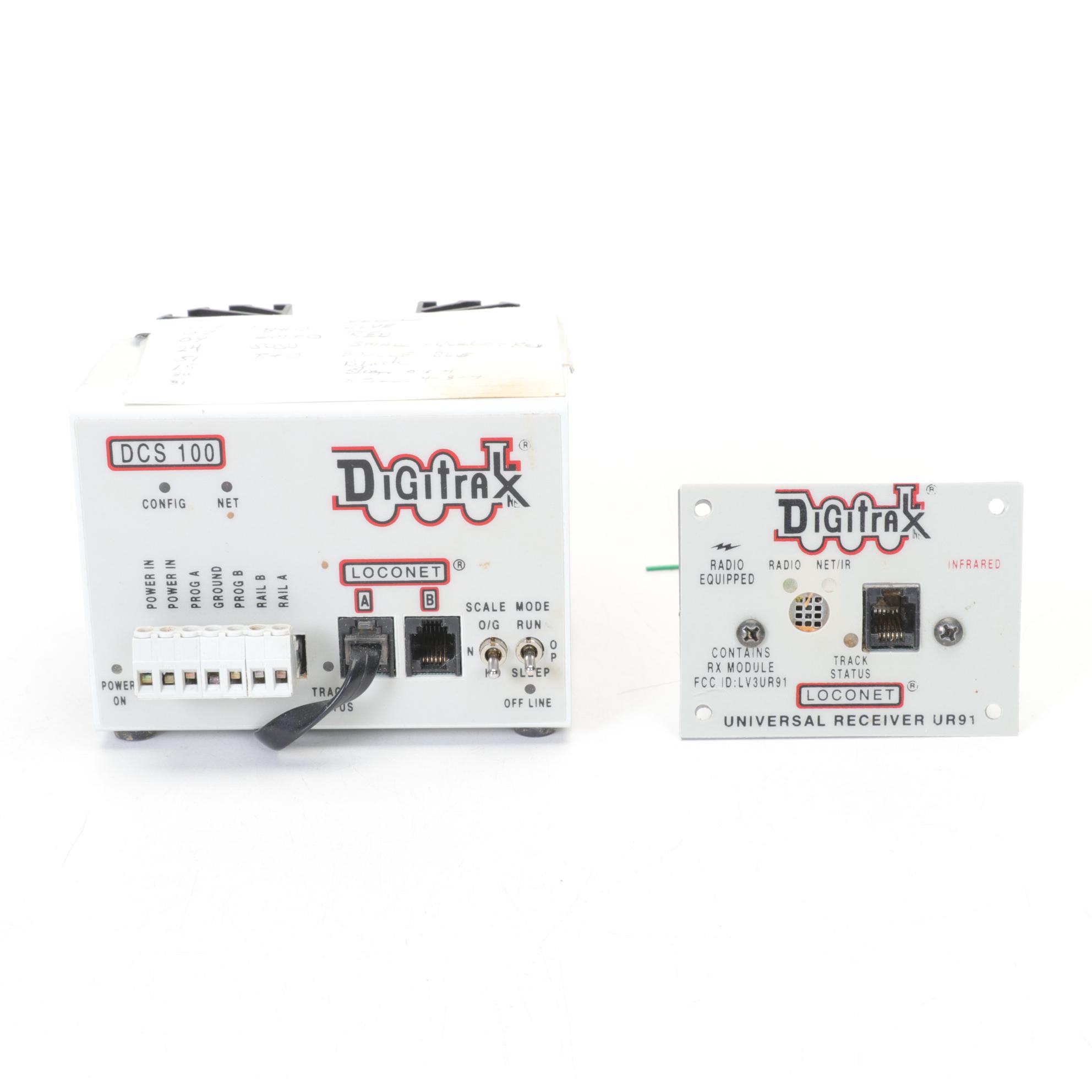 Digitrax DCS100, DT400, PS515, DT100R Train Controllers