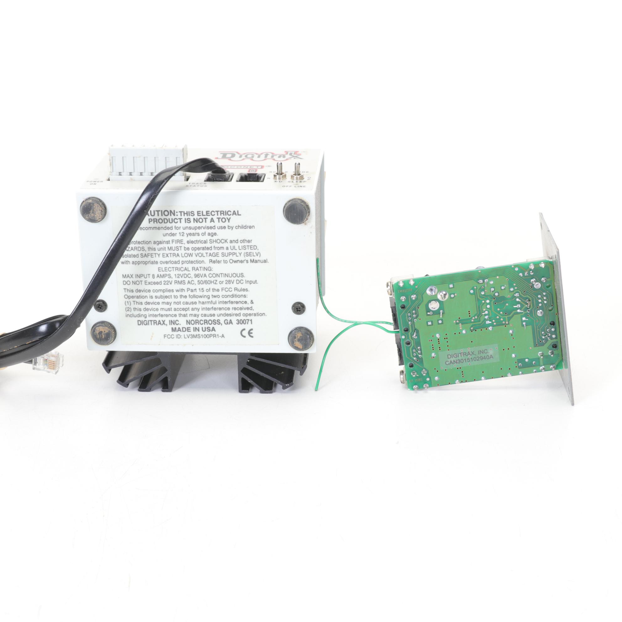 Digitrax DCS100, DT400, PS515, DT100R Train Controllers