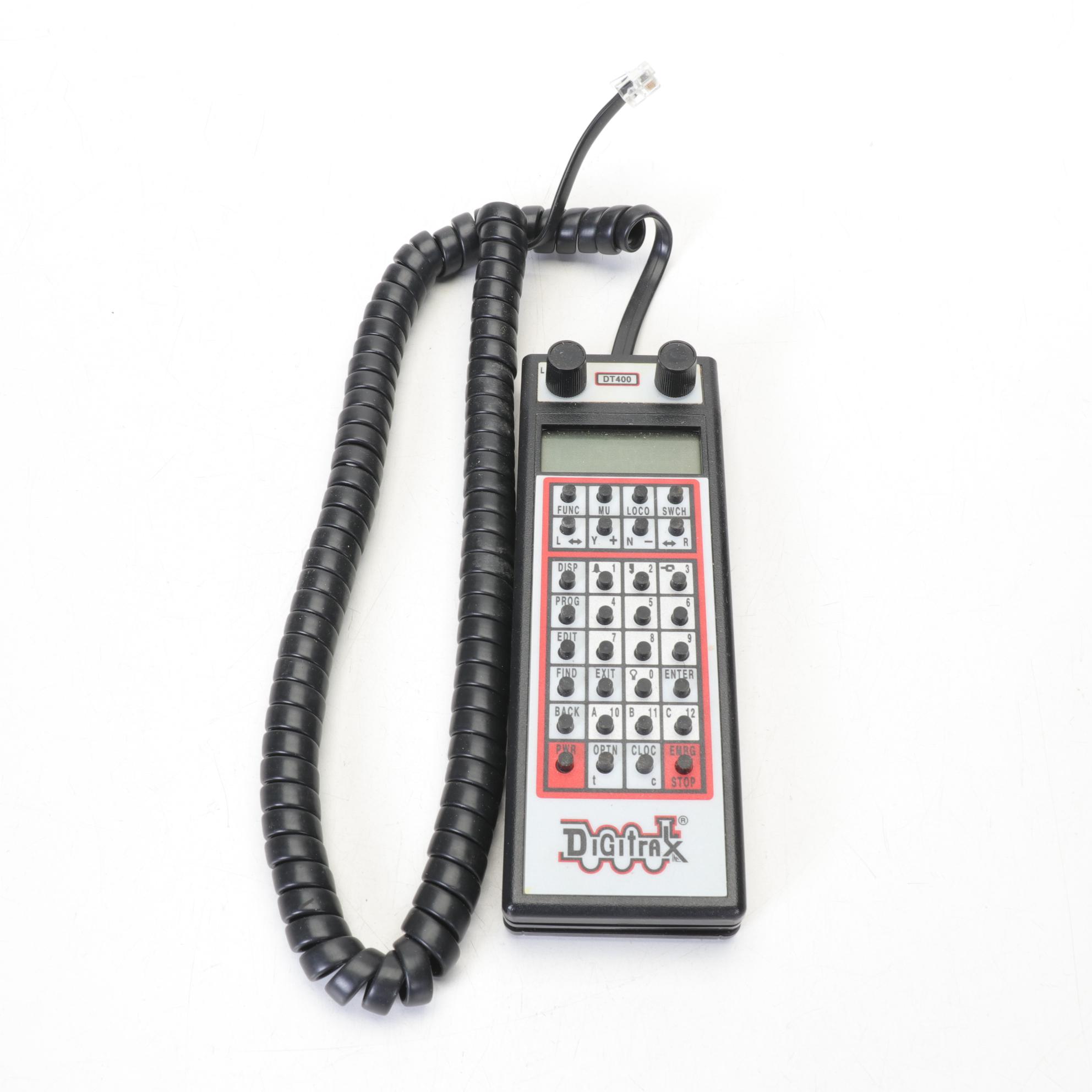 Digitrax DCS100, DT400, PS515, DT100R Train Controllers