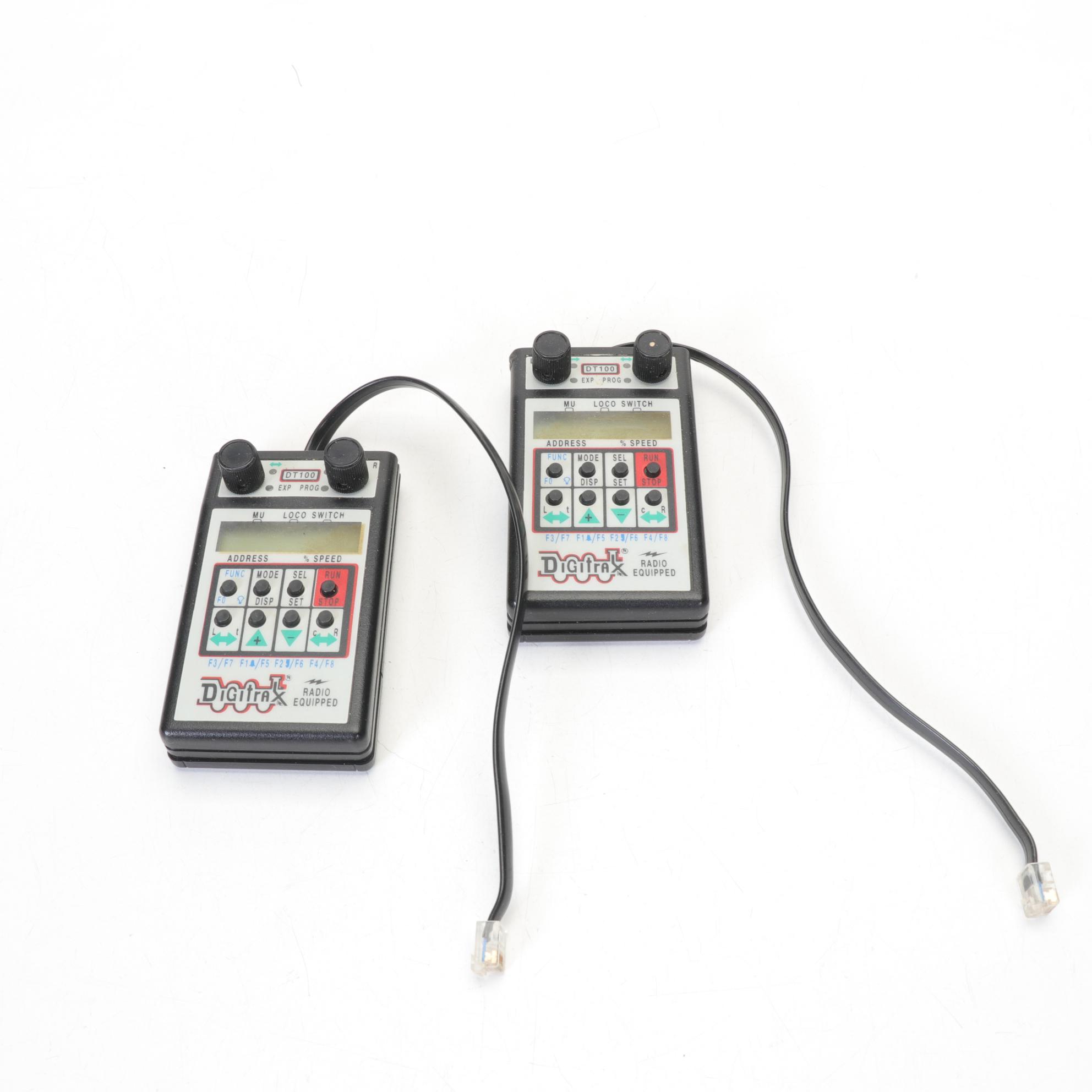 Digitrax DCS100, DT400, PS515, DT100R Train Controllers