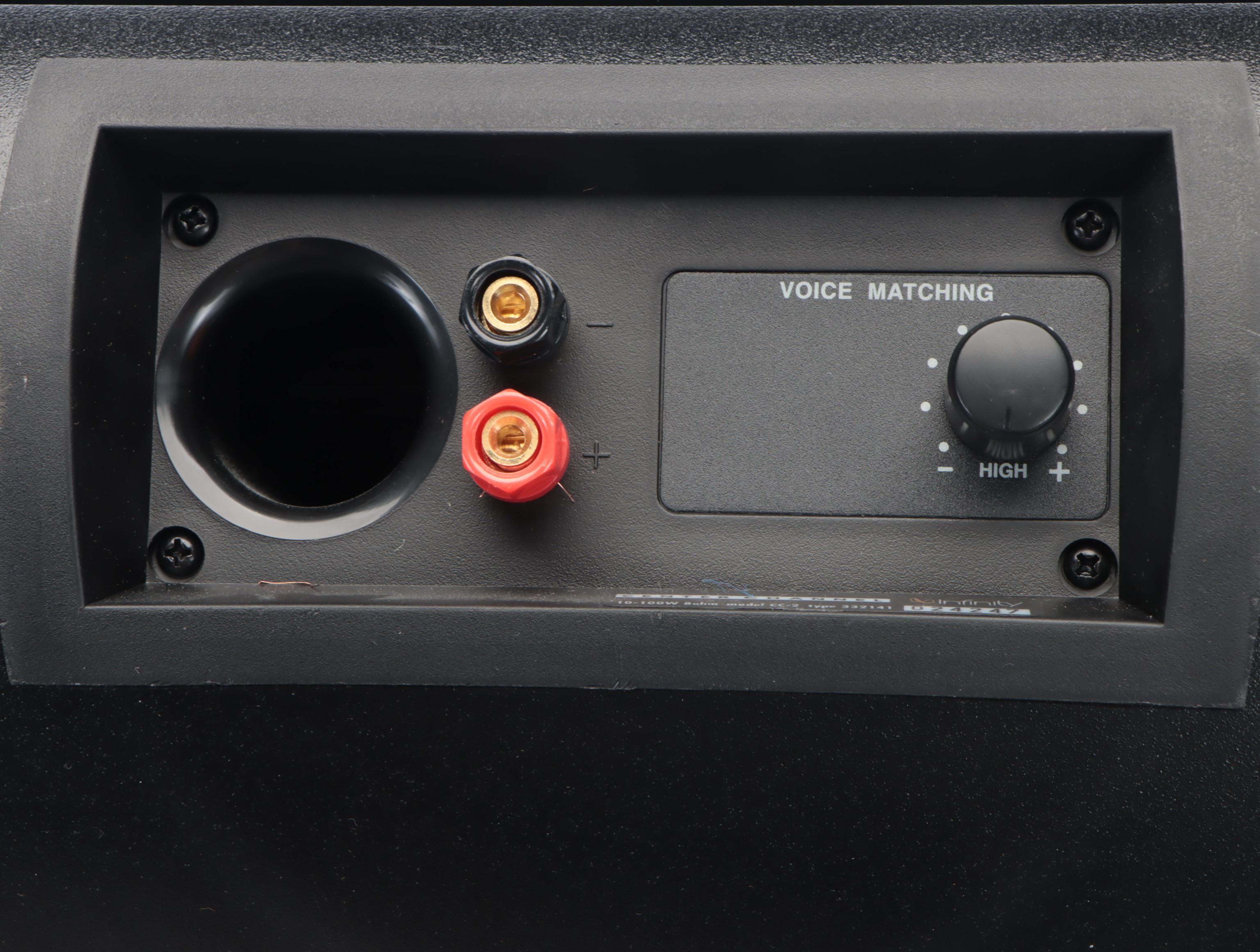 Infinity Reference 2000.6 Tower Speakers & Center Channel, 1990s