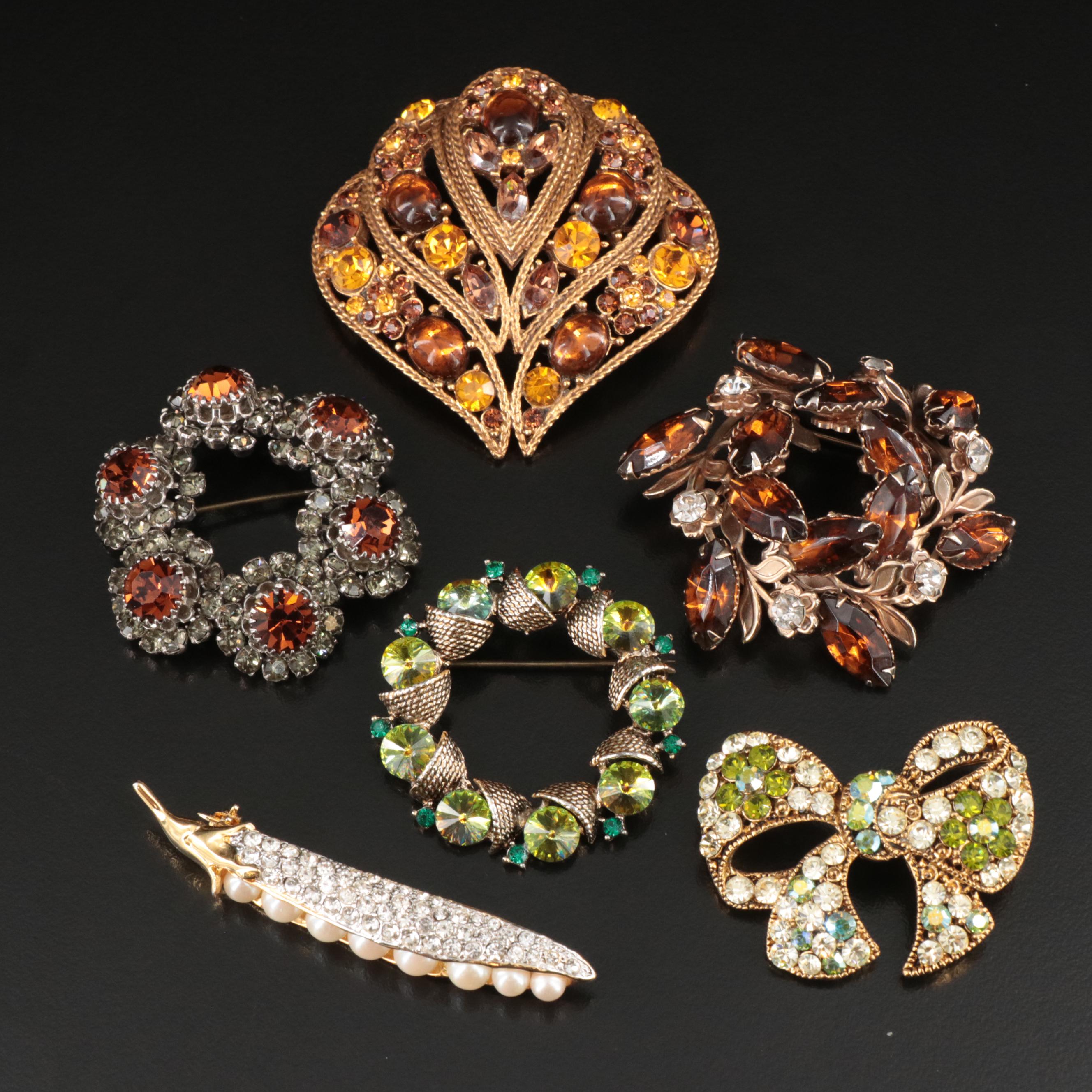 Hobé and Rhinestones Featured in Vintage Jewelry