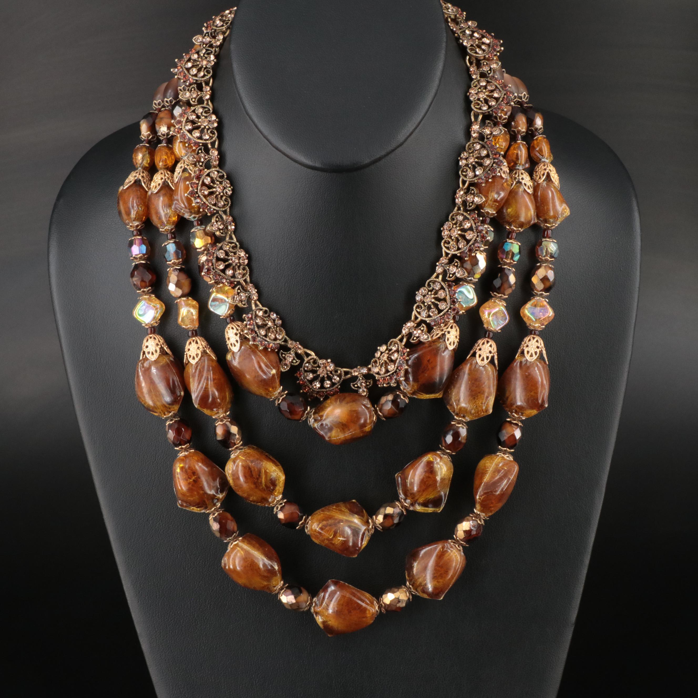 Hobé and Rhinestones Featured in Vintage Jewelry