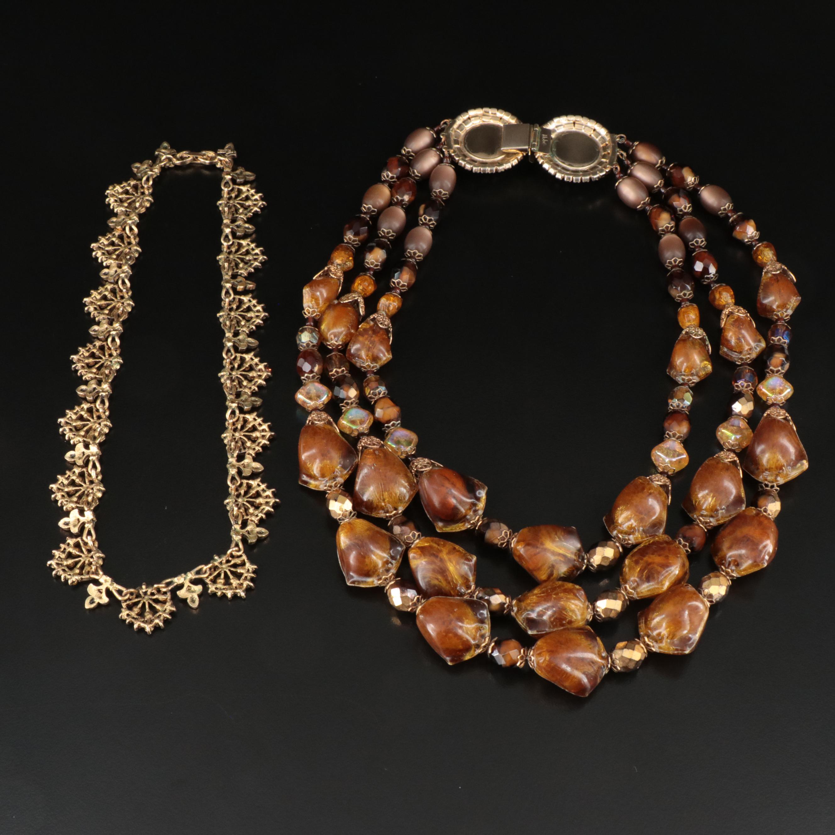 Hobé and Rhinestones Featured in Vintage Jewelry