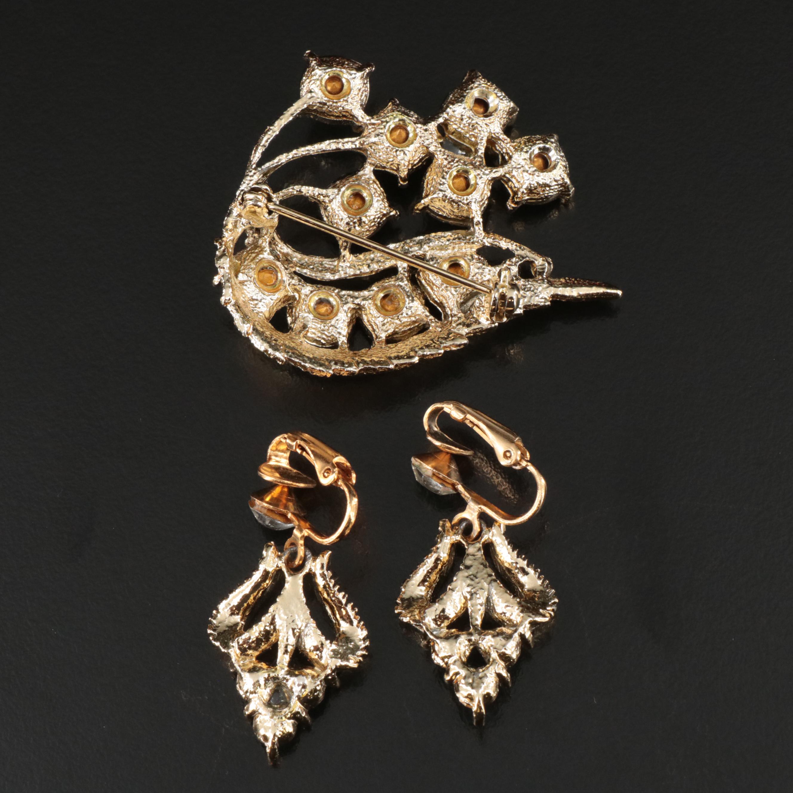 Hobé and Rhinestones Featured in Vintage Jewelry