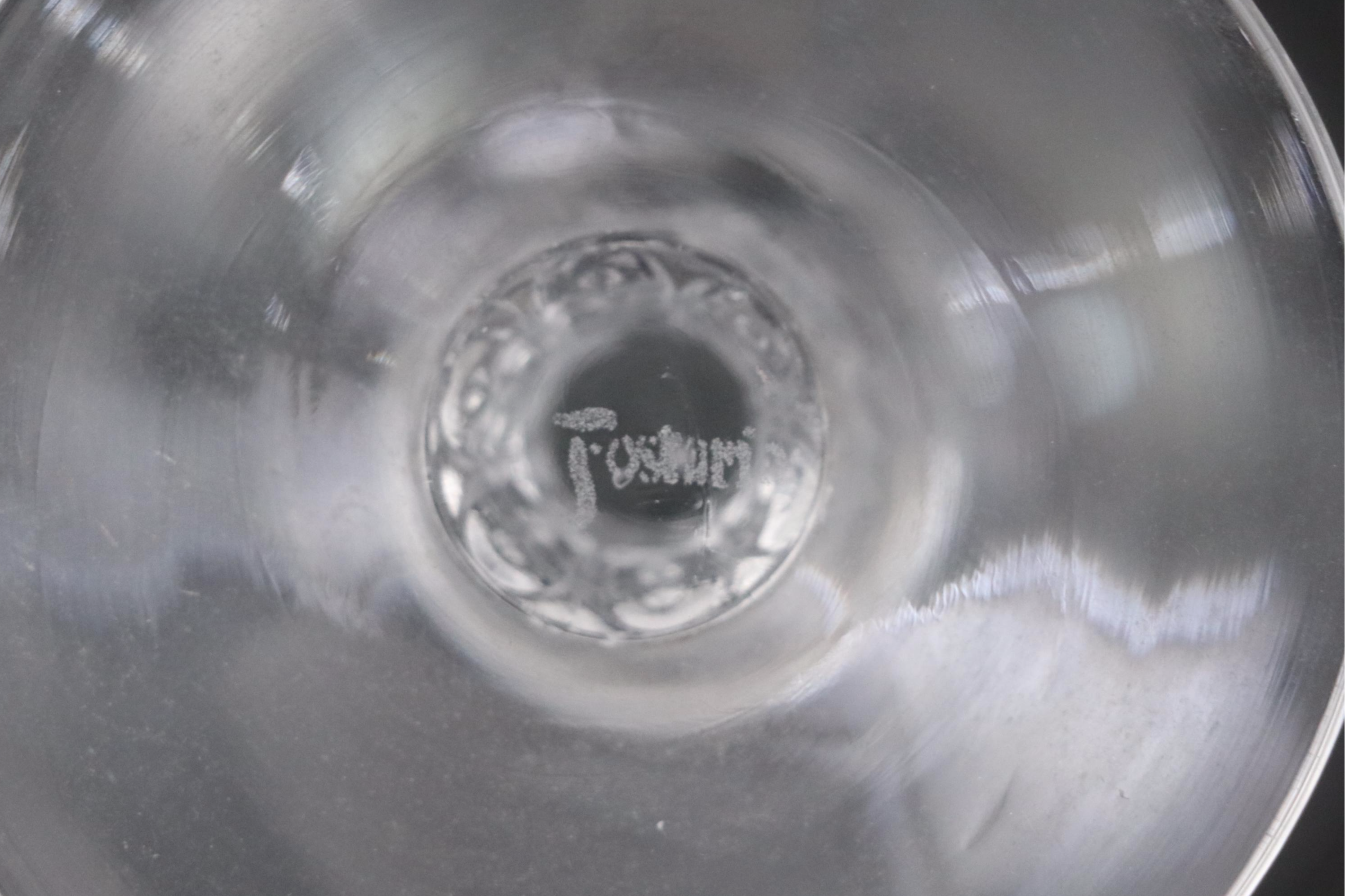 Fostoria "Navarre" and Other Needle Etched Stemware and Iced Tea Glasses