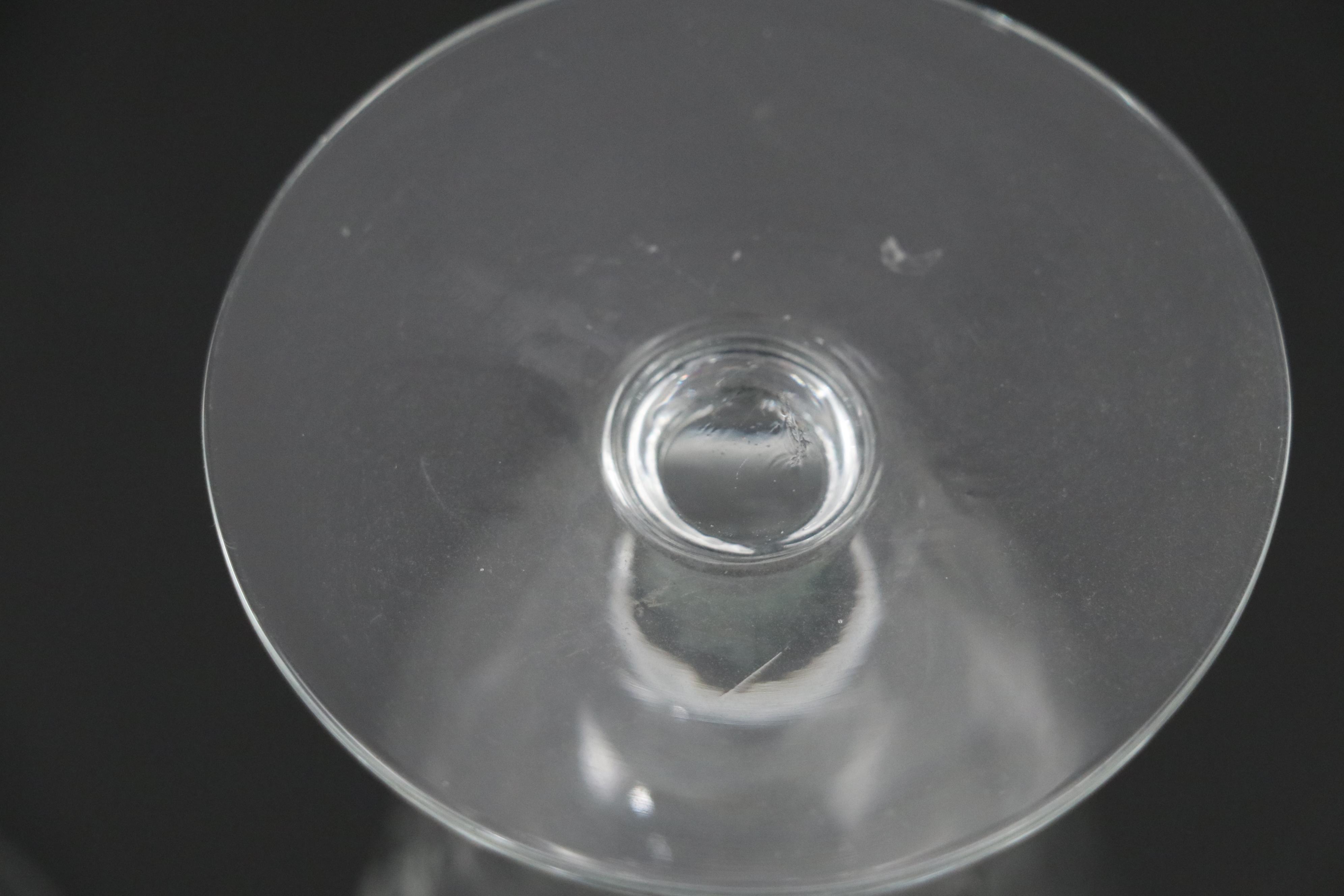 Fostoria "Navarre" and Other Needle Etched Stemware and Iced Tea Glasses