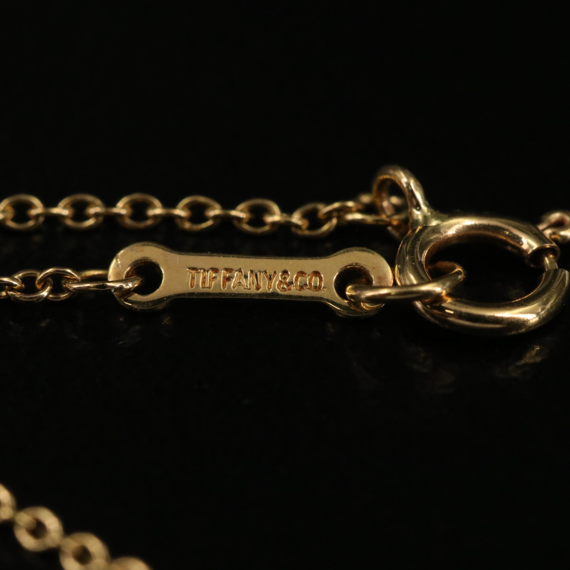 Paloma Picasso for Tiffany & Co. 18K Graffiti X Pendant Necklace