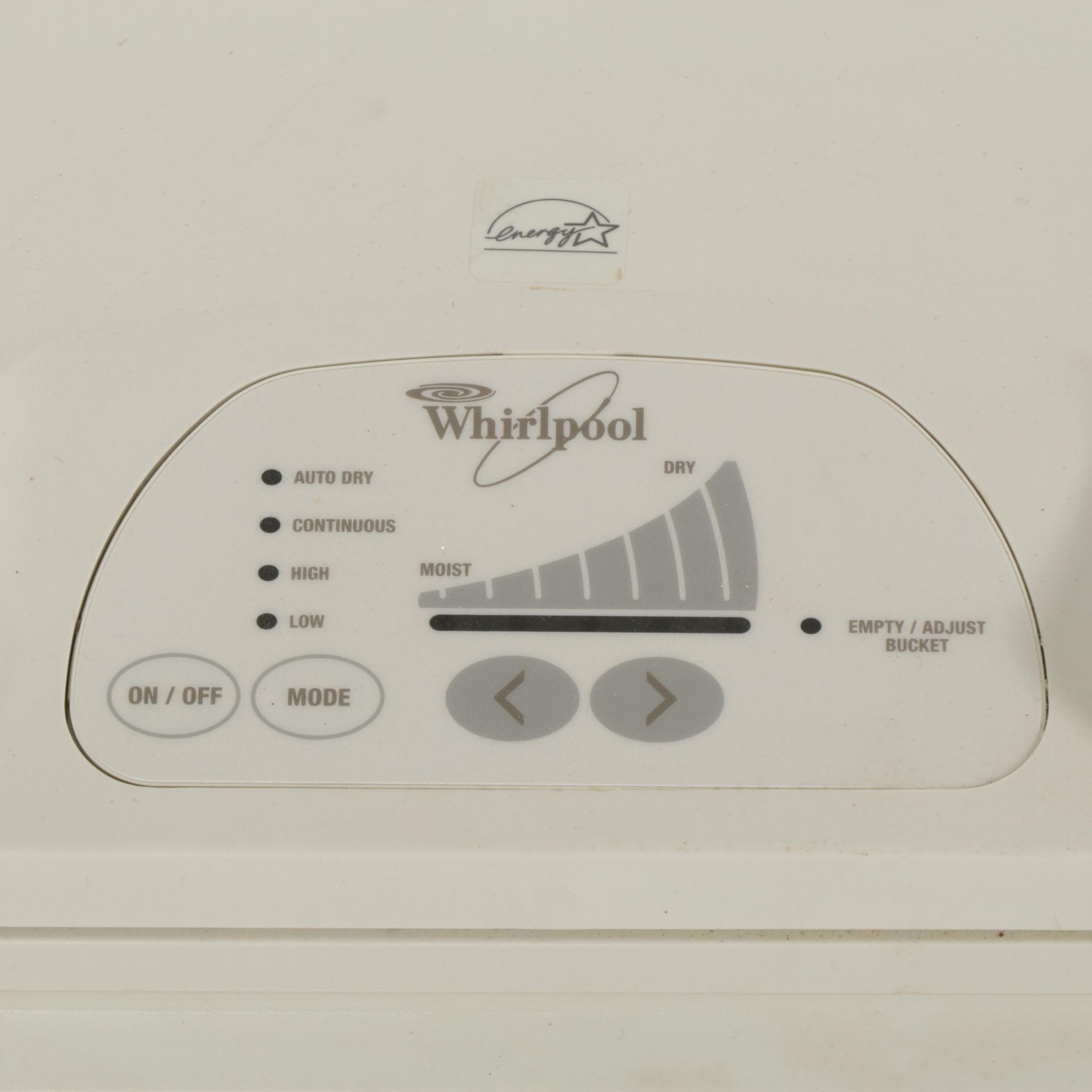 Whirlpool 65-Pint Dehumidifier on Casters