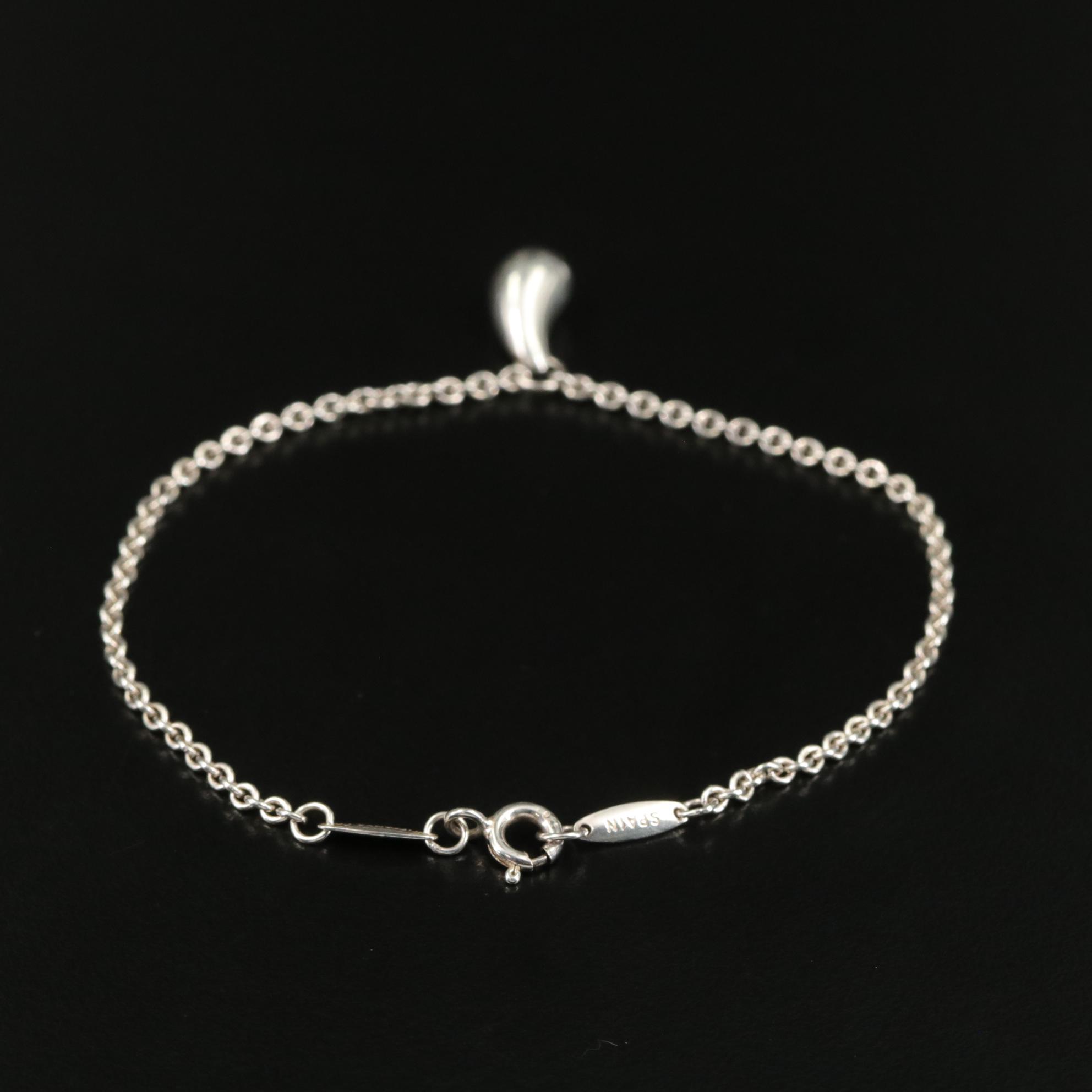 Elsa Peretti for Tiffany & Co. Sterling Teardrop Bracelet