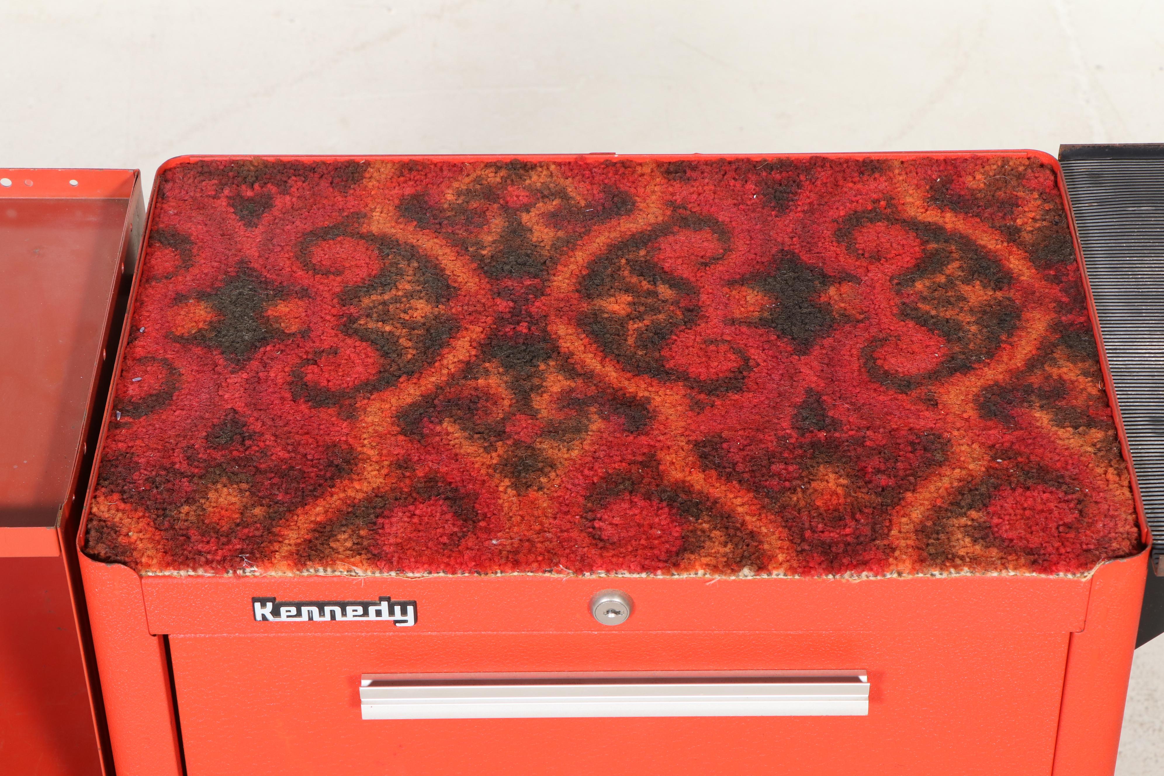 Kennedy Manufacturing Co. Painted Steel Tool Cart