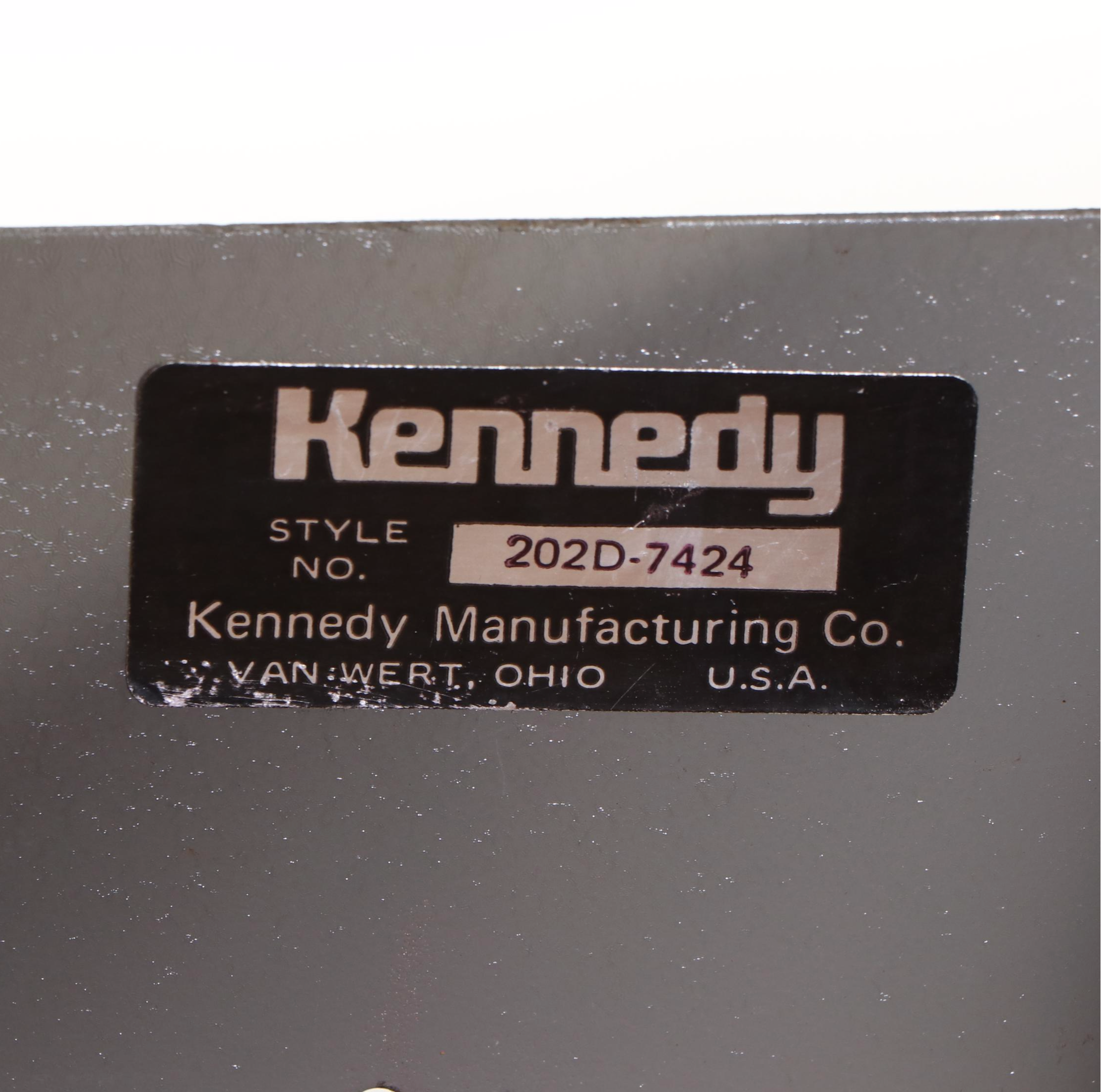 Kennedy Manufacturing Co. Painted Steel Tool Cart