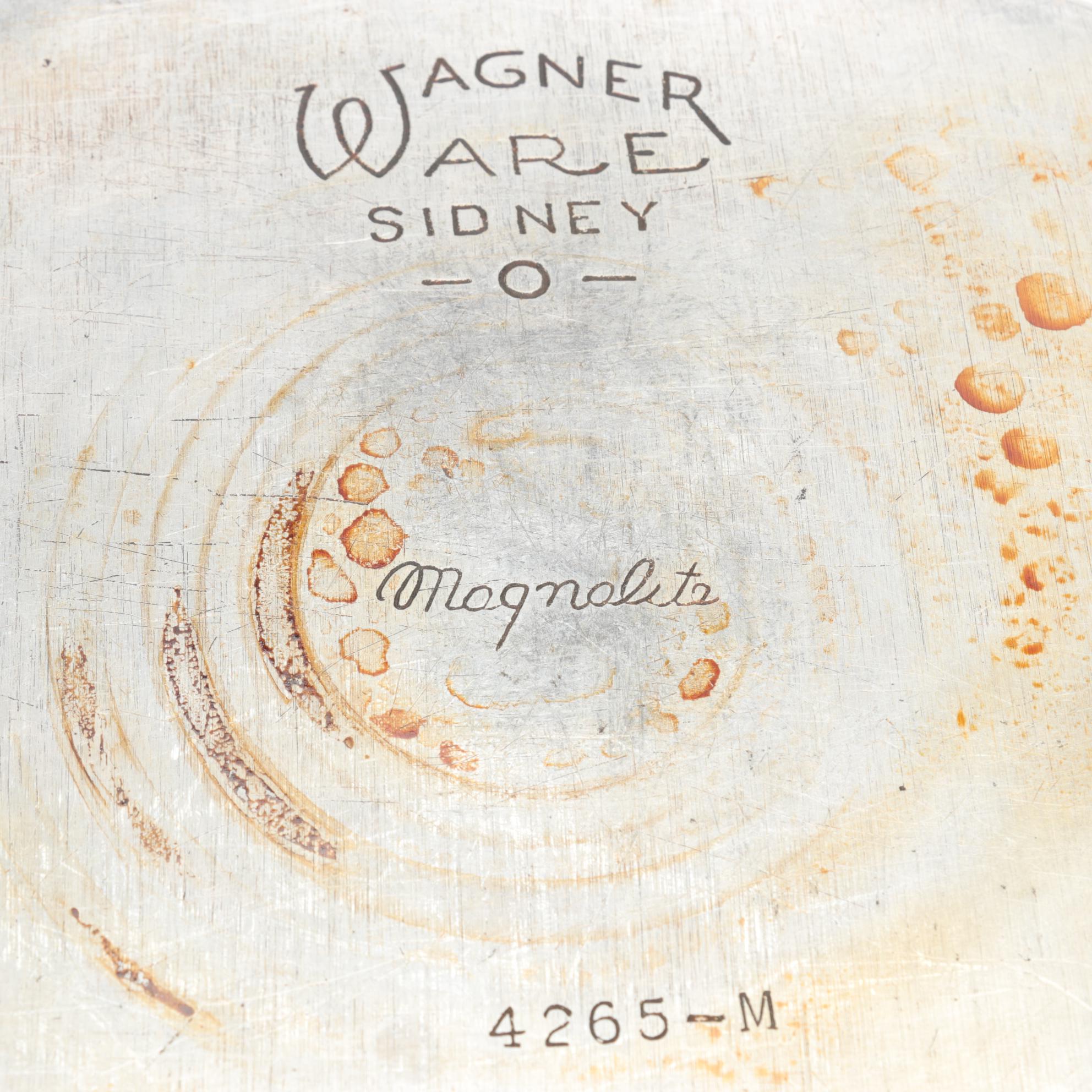 Wagner Ware Magnalite Cookware with Roaster, Pots and Pans, Mid 20th Century