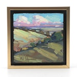William Hawkins Landscape Oil Painting, 2023
