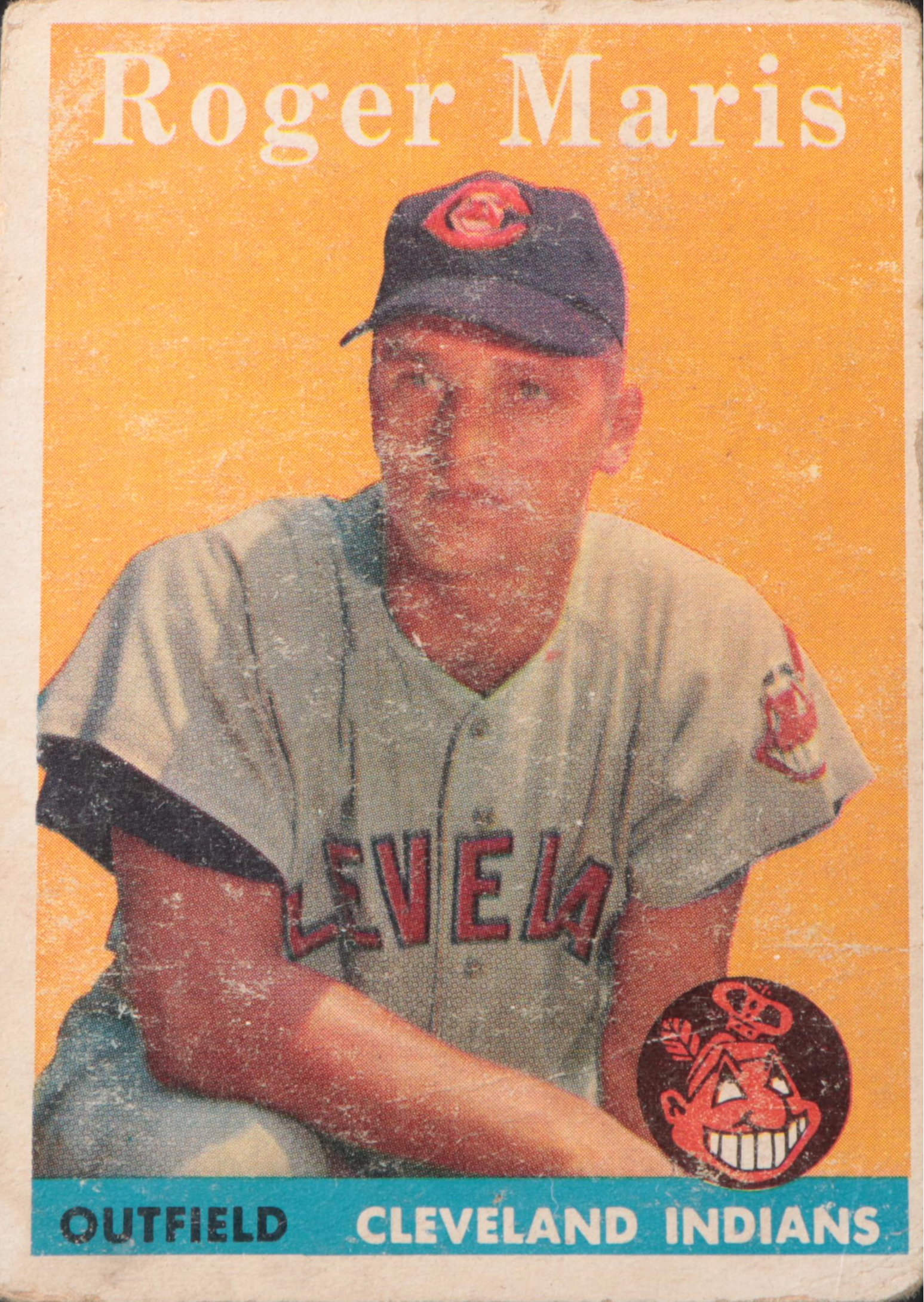 1958 Topps Roger Maris Rookie Baseball Card #47 Graded SGC 2