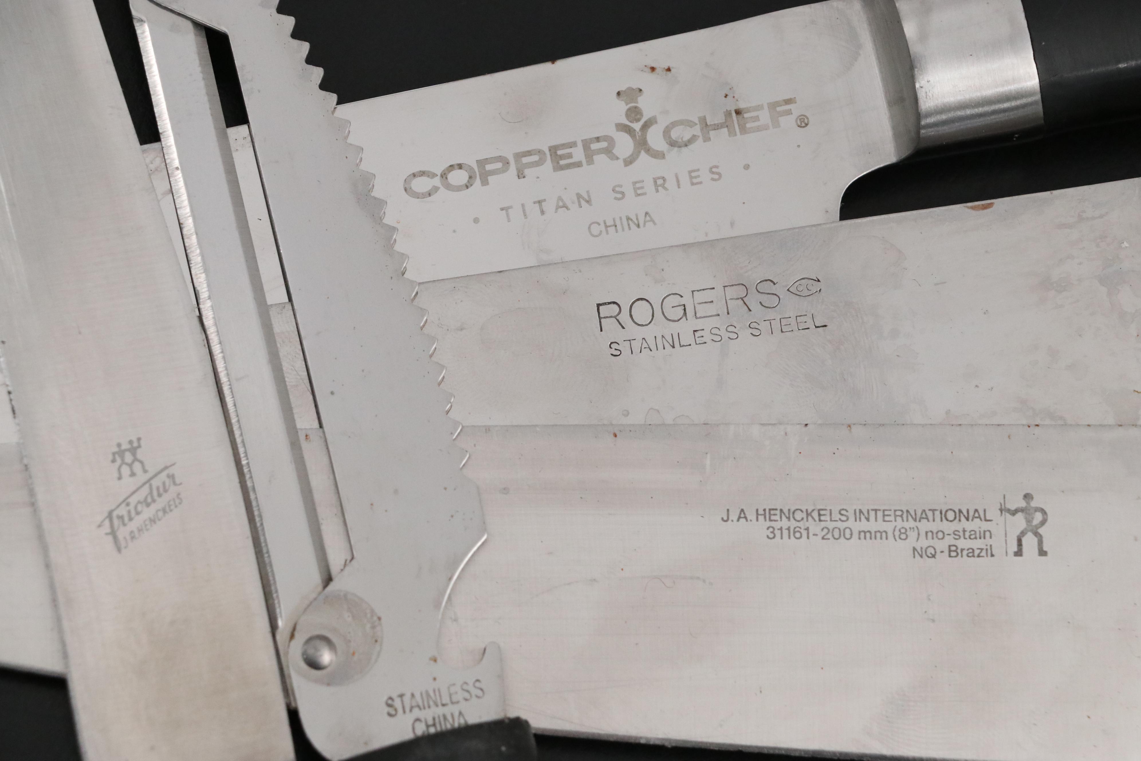 Tramontina Stainless Steel Dinner Forks with Rogers Cutting Knife and More