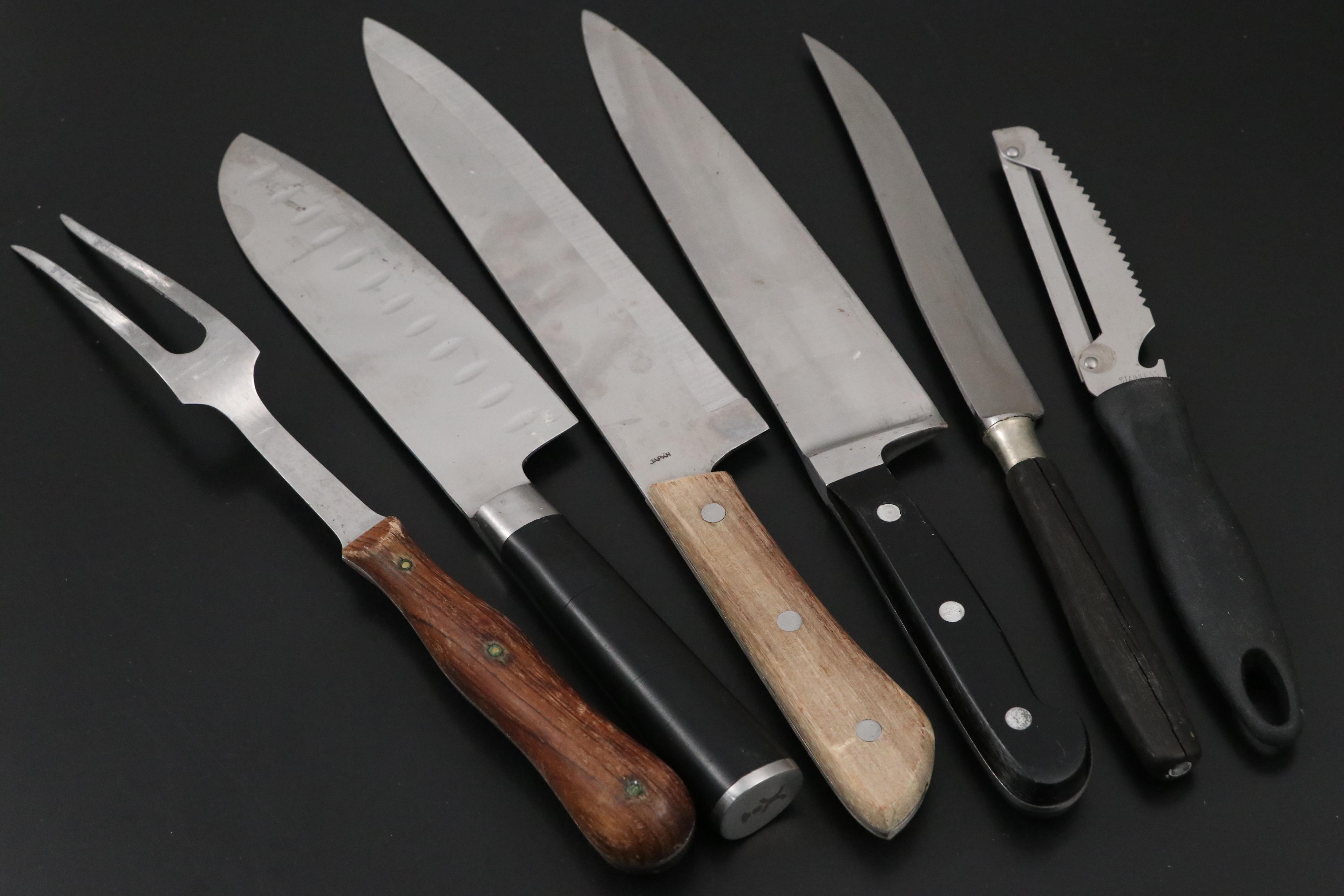 Tramontina Stainless Steel Dinner Forks with Rogers Cutting Knife and More