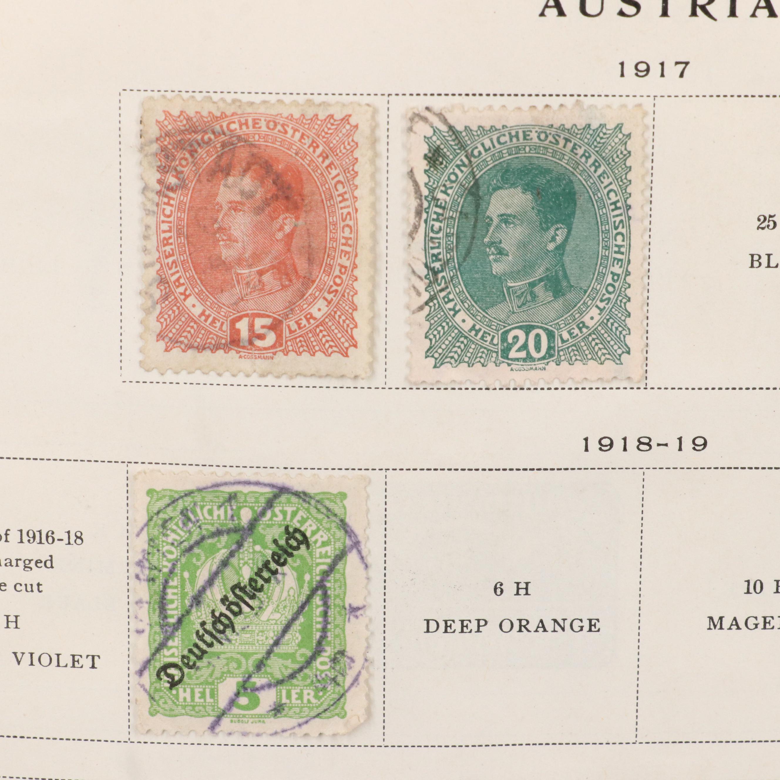 Scott's International Postage Stamp Album, 1947