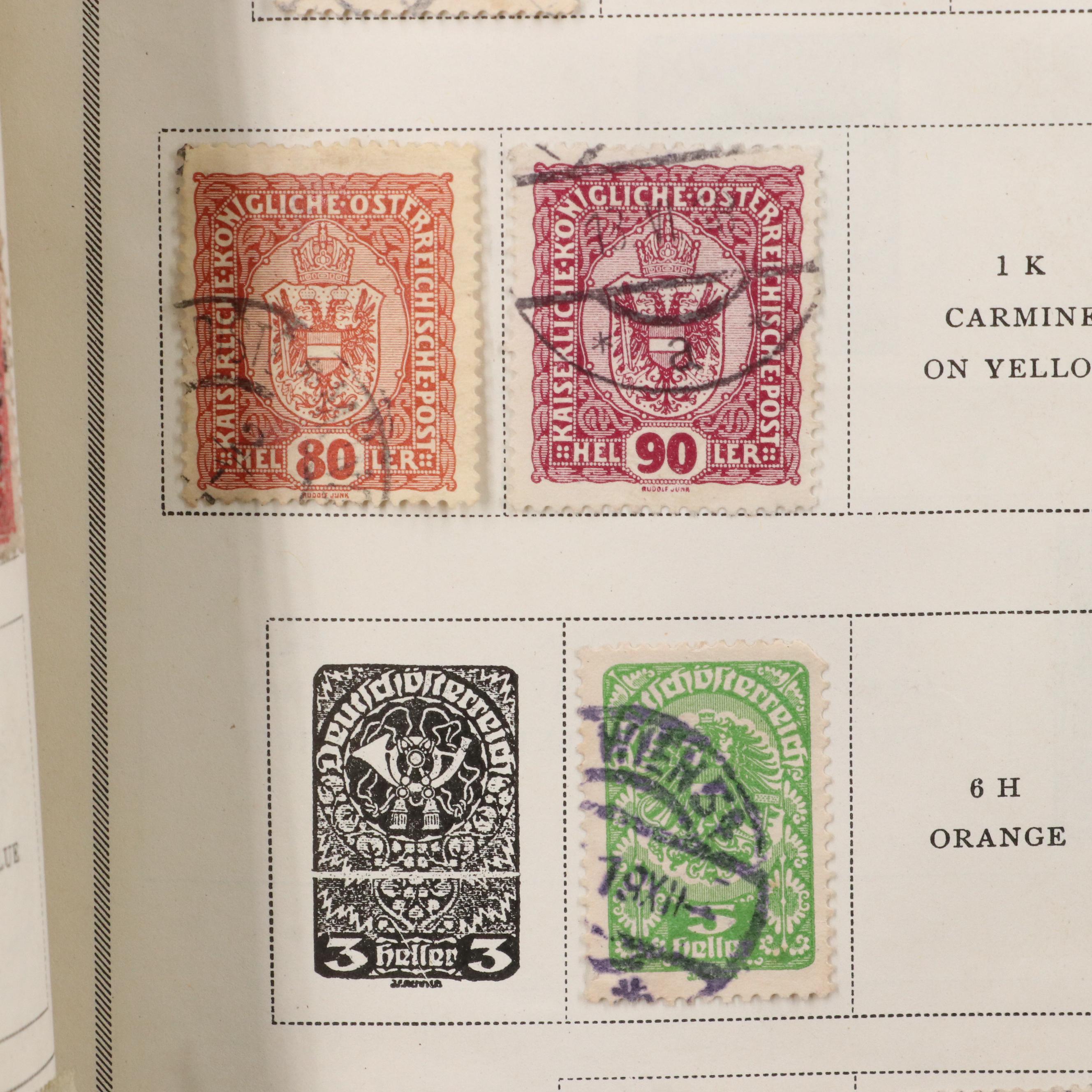 Scott's International Postage Stamp Album, 1947