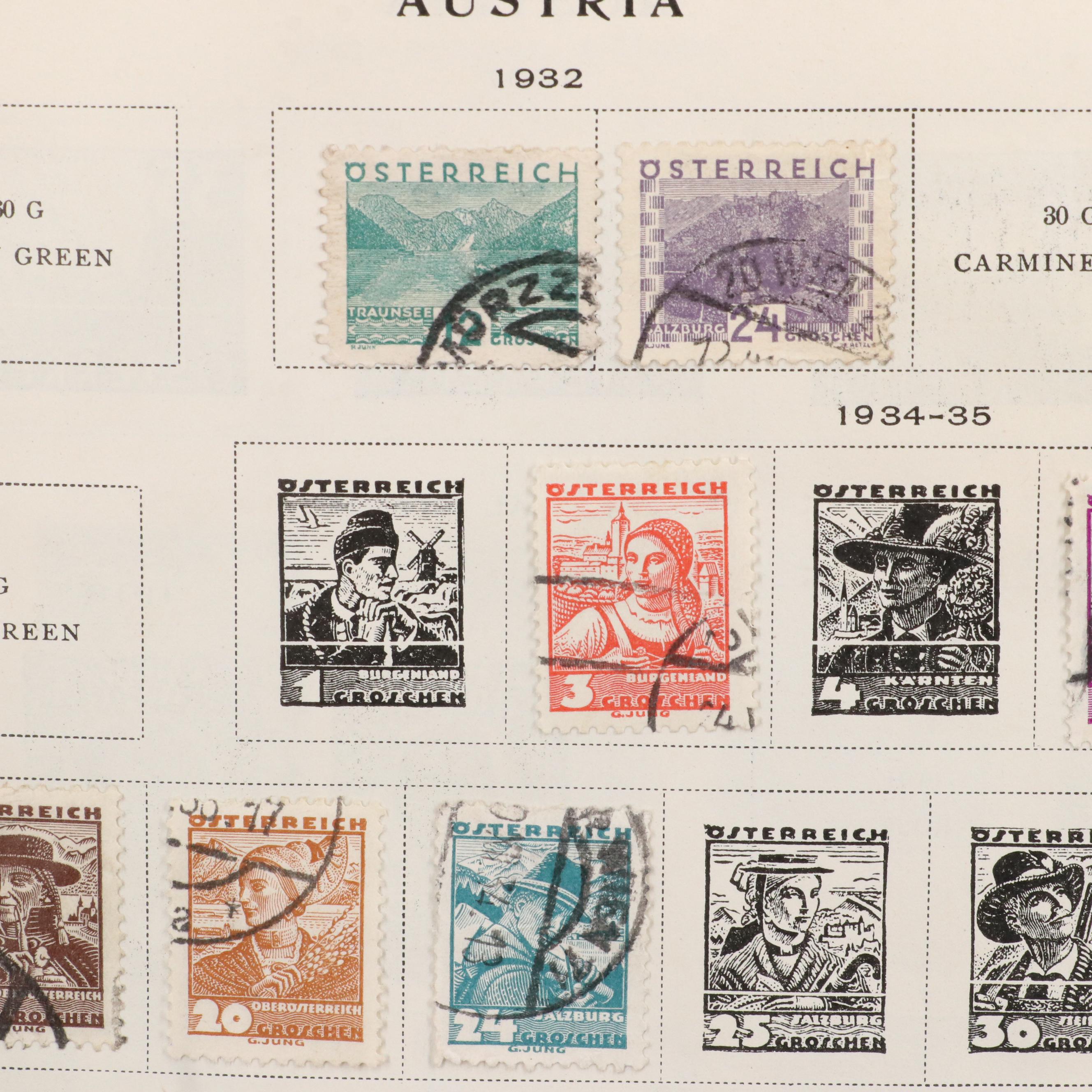 Scott's International Postage Stamp Album, 1947