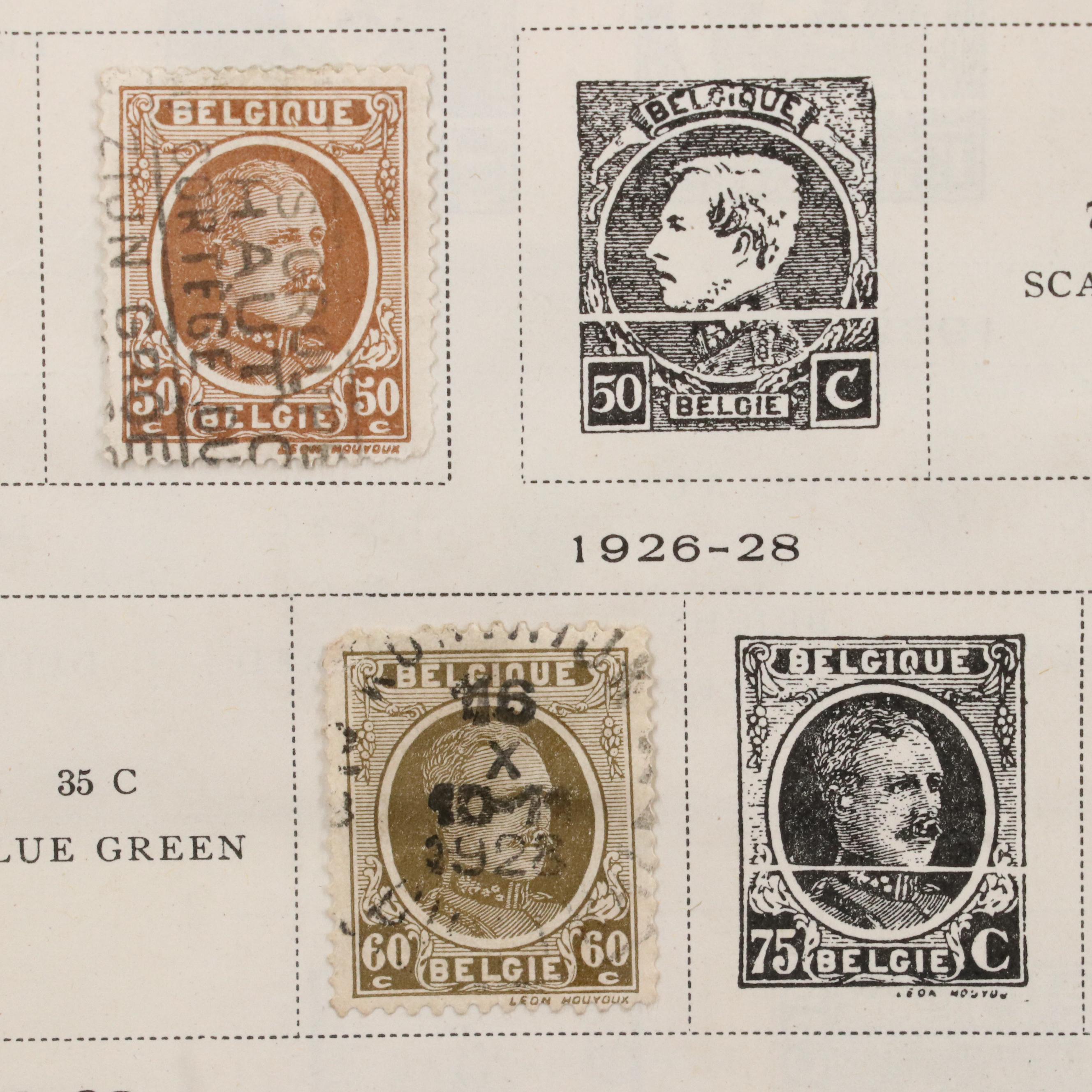 Scott's International Postage Stamp Album, 1947