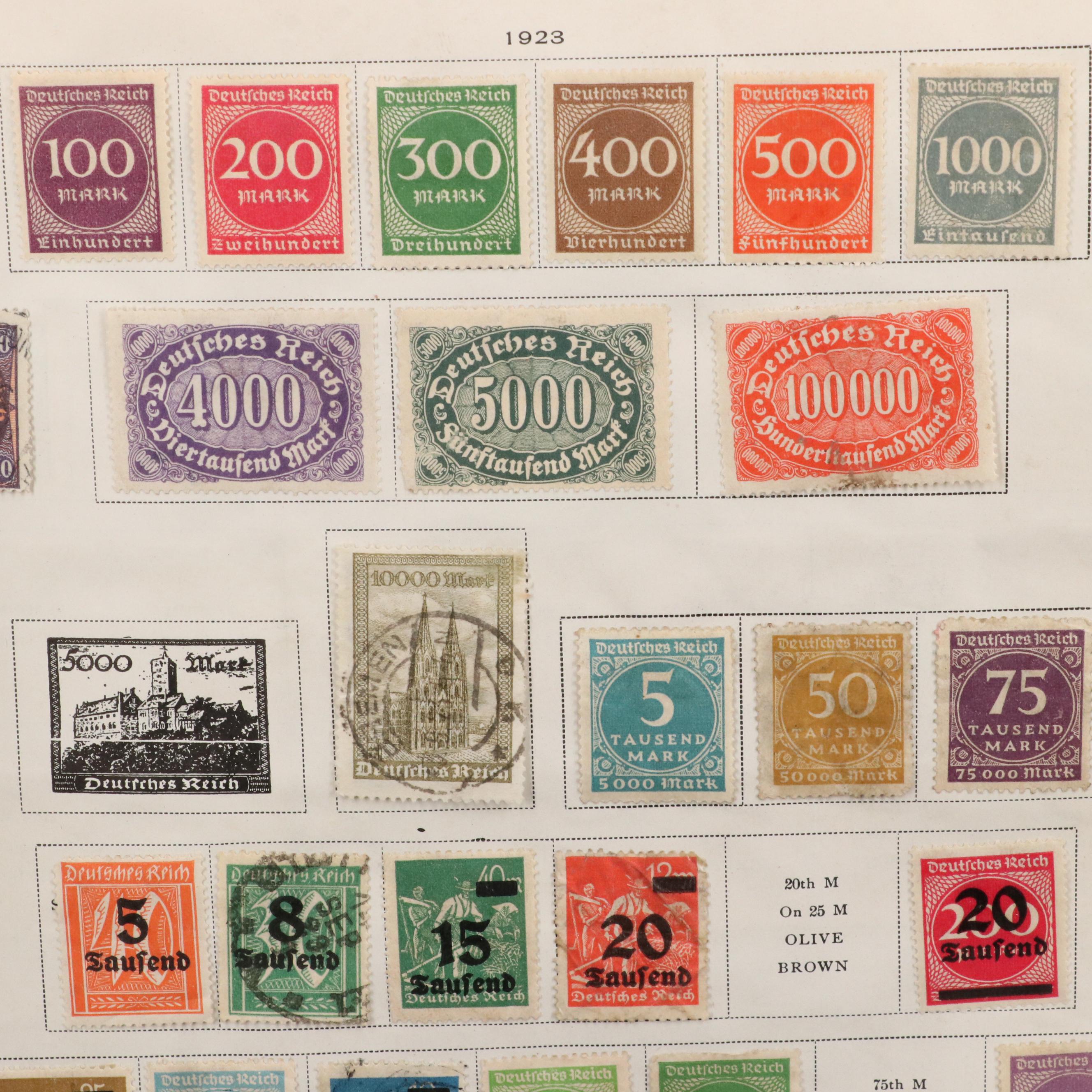 Scott's International Postage Stamp Album, 1947